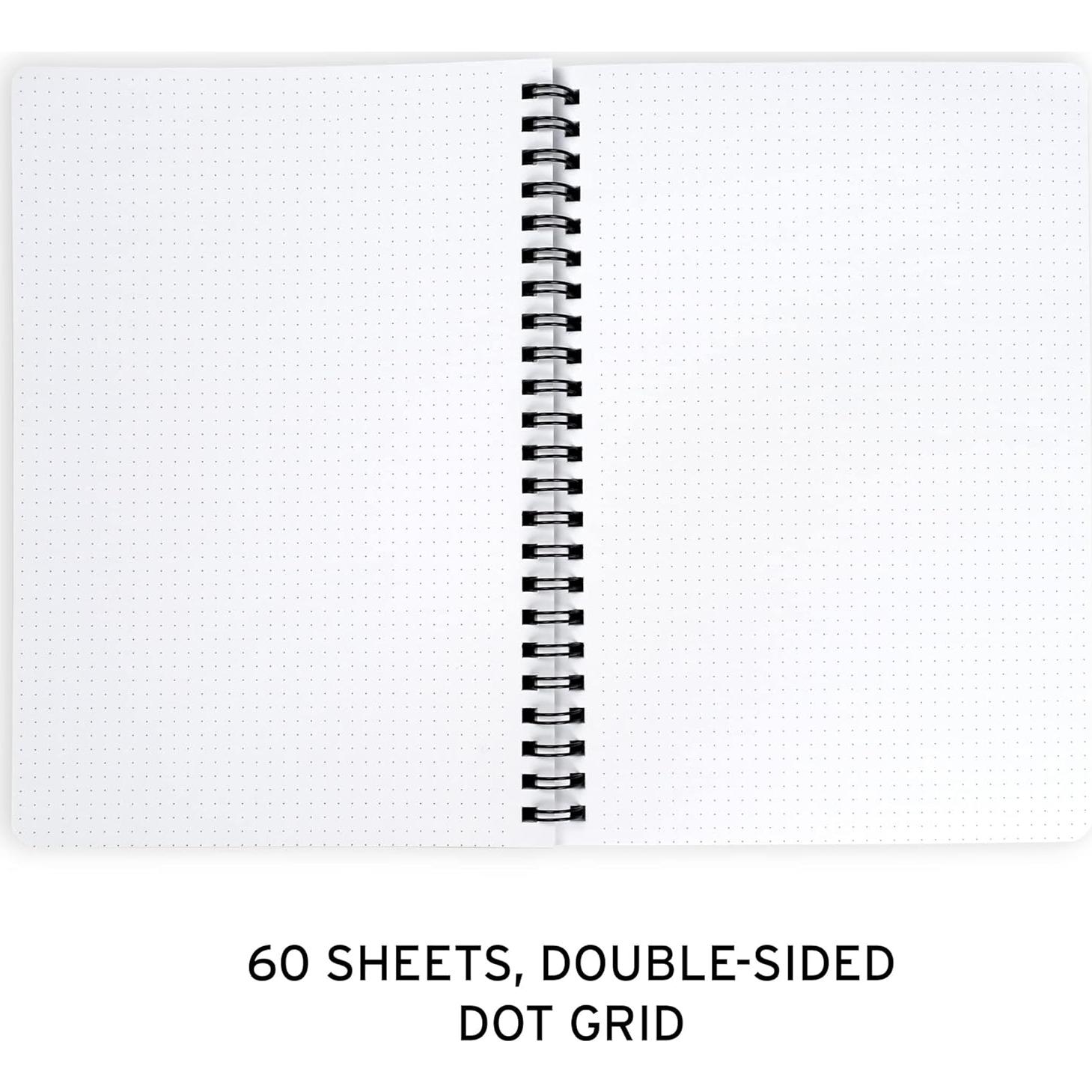 Kit de Diario de Bordado Cruzado DIY Genuine Fred 60 Páginas