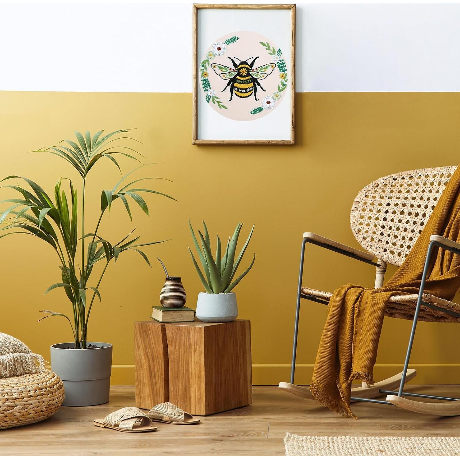 Kit de Bordado de Abejas Louise Maelys para Principiantes