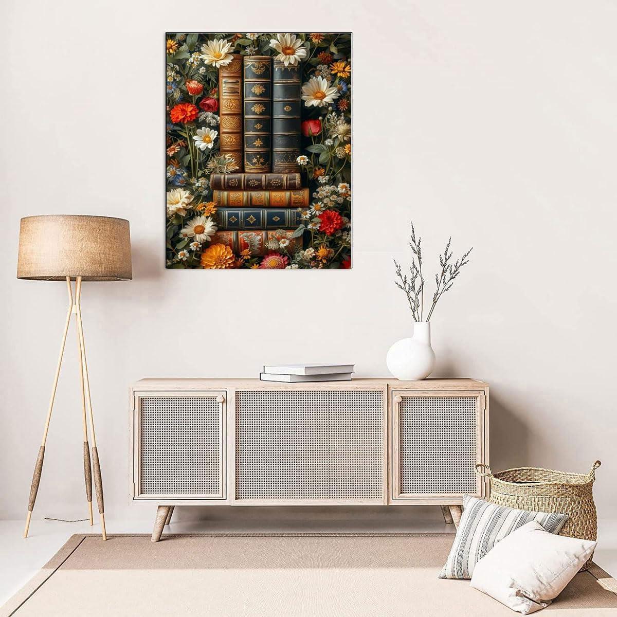 Kit de Bordado a Punto de Cruz WUSARPLY 11CT Flores 30x40.6cm