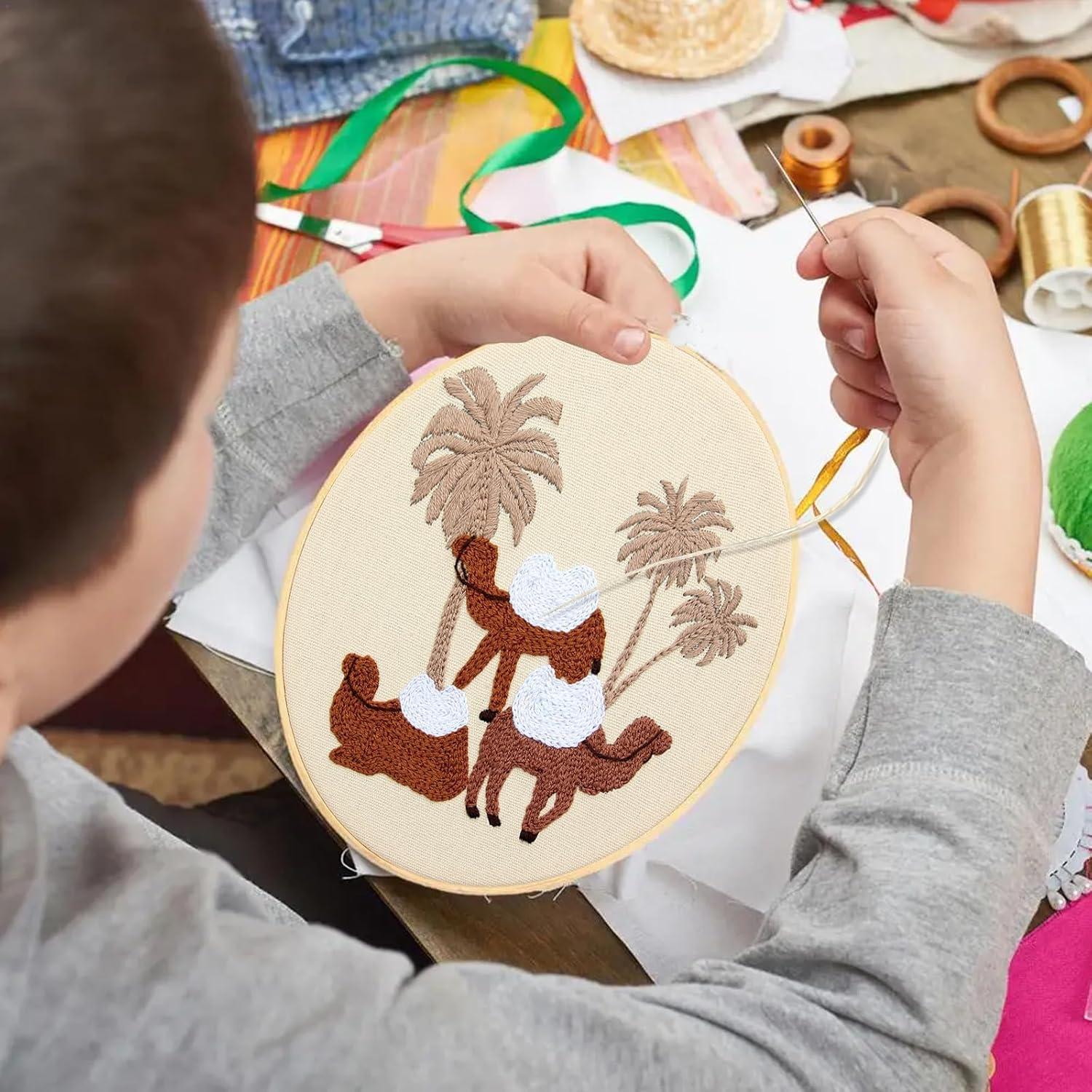 Kit de Bordado de Natividad Stranthother - 6 Diseños para Principiantes