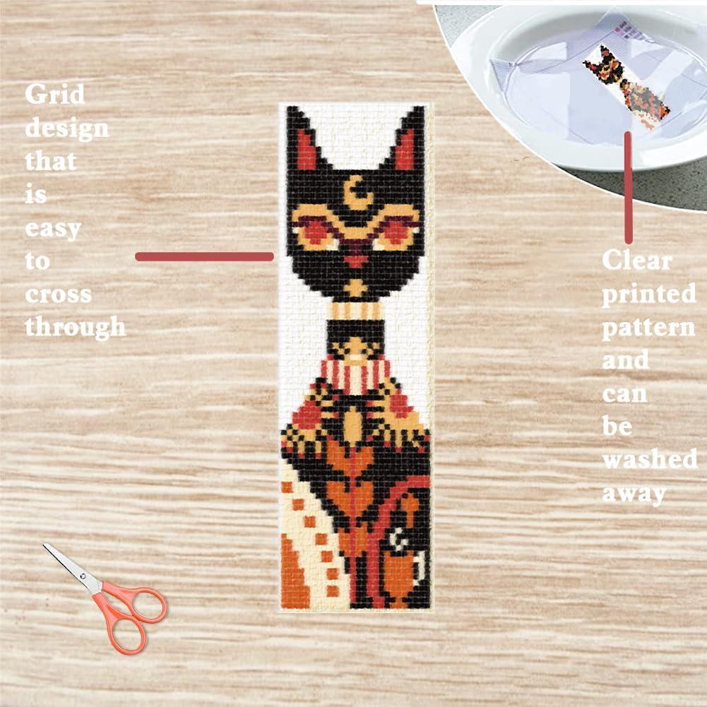 Kit de Puntada Cruz FREEBLOSS 6 Piezas para Principiantes