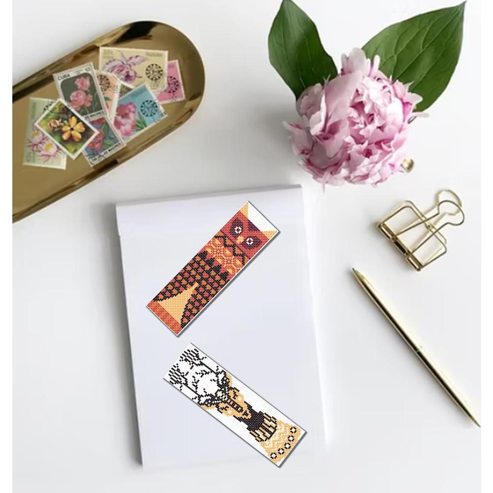 Kit de Puntada Cruz FREEBLOSS 6 Piezas para Principiantes