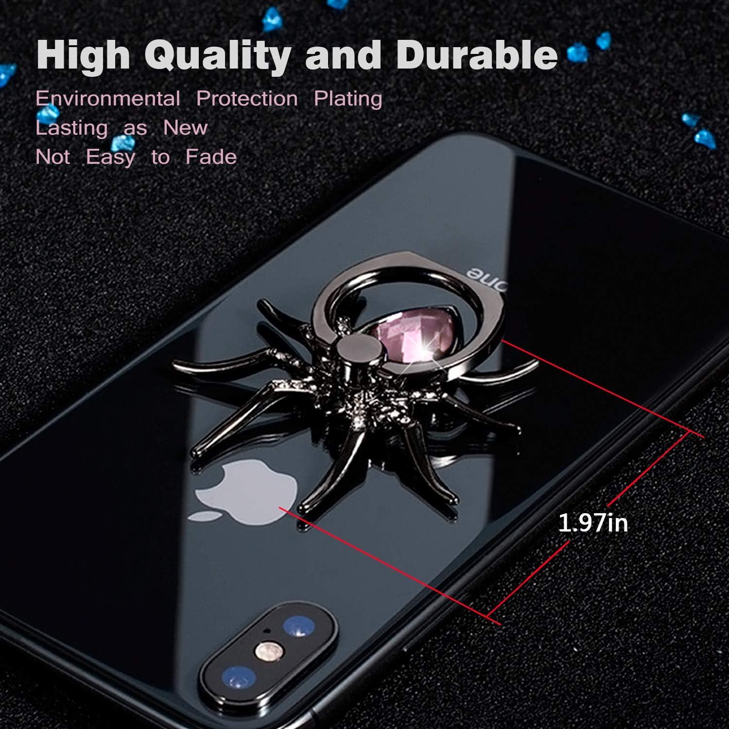 Soporte de Anillo para Teléfono Allengel Spider - Rosa