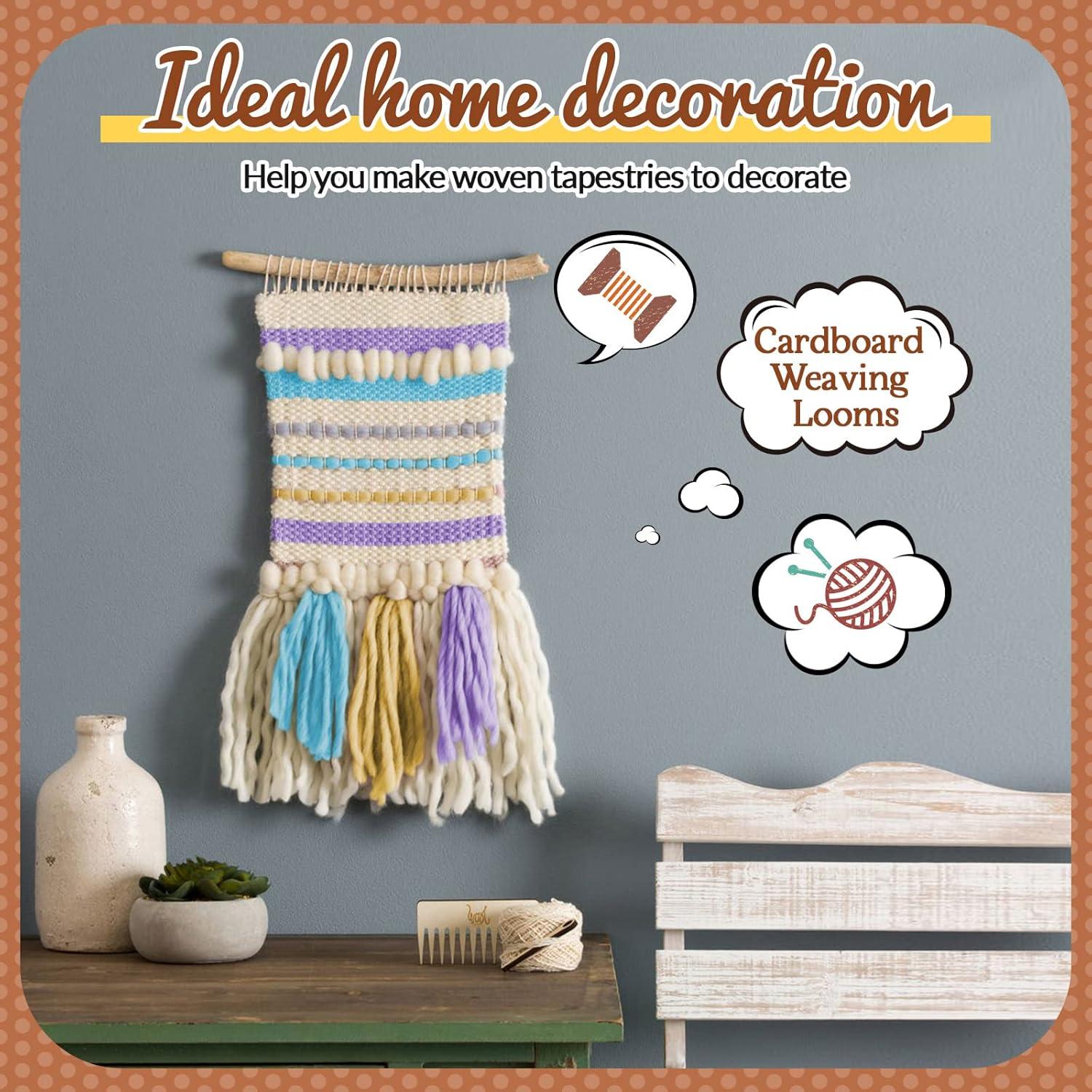 Kit de Tejido Pajean 24 Telar de Cartón 33x16.5 cm