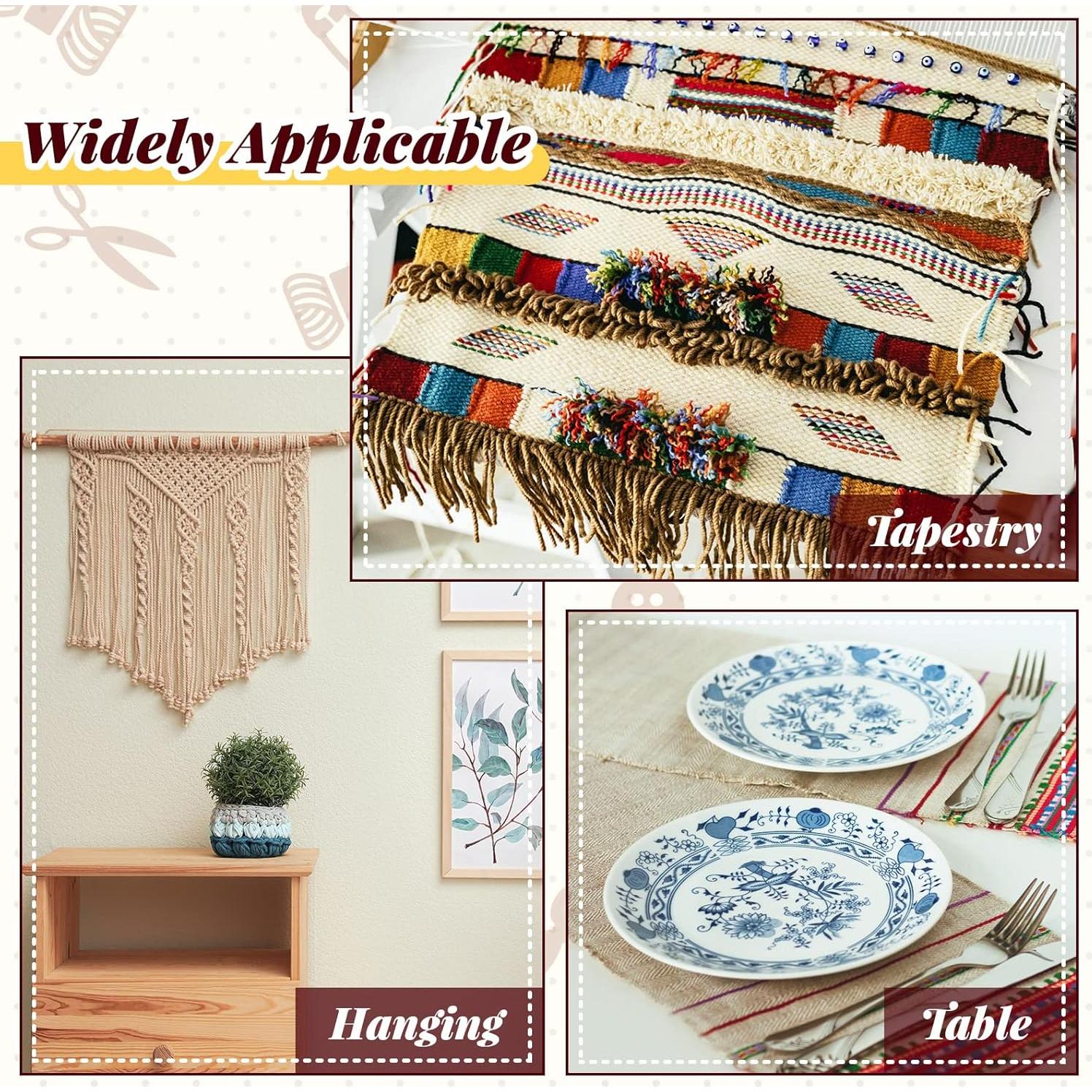 Kit de Tejido Pajean 24 Telar de Cartón 33x16.5 cm