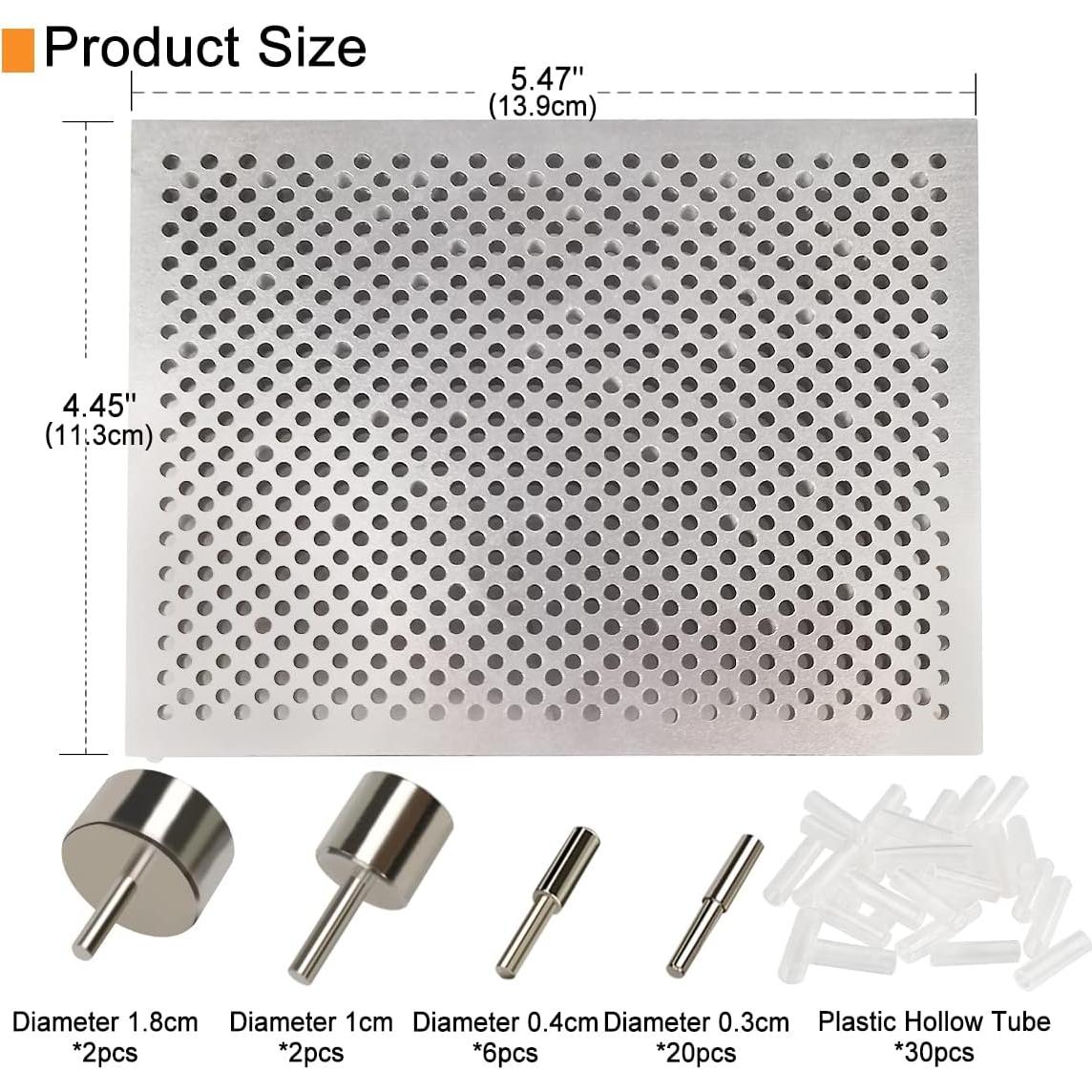 Dispositivo de Doblado de Alambre Hobbyworker con 30 Clavos