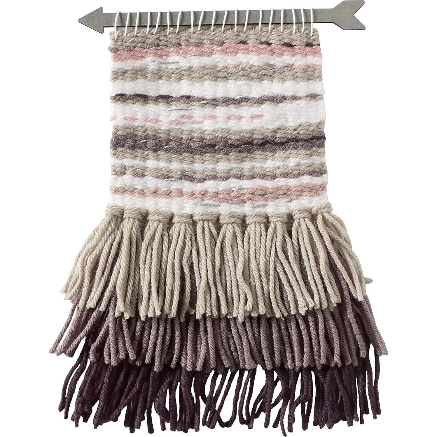 Kit de Telar Bucilla 8 Piezas Rectángulo Todo-en-Uno