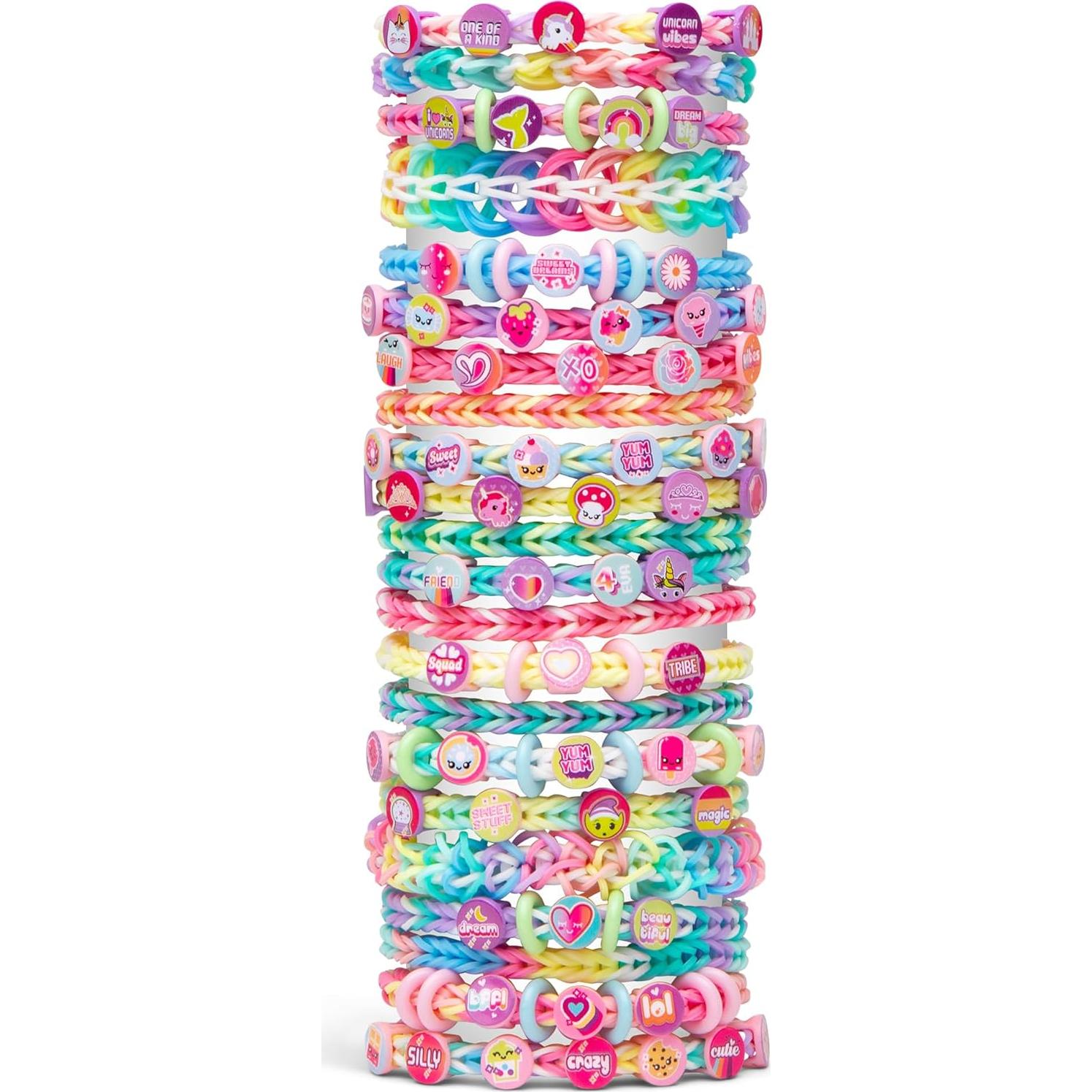 Kit de Creación de Pulseras Rainbow Loom Pretty Pastels - 240 Piezas