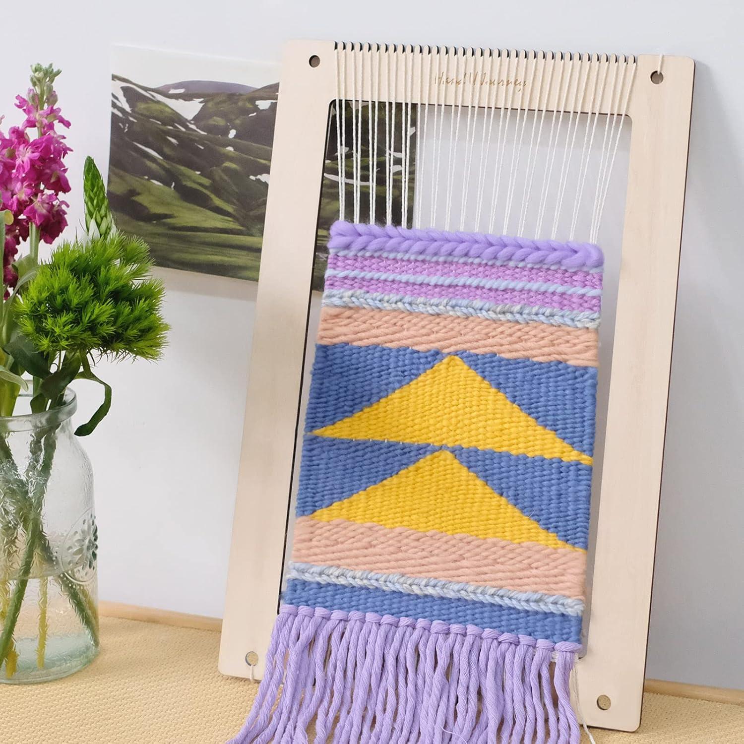 Kit de Telar Rectangular Wool Queen - 2 Juegos de Tejido