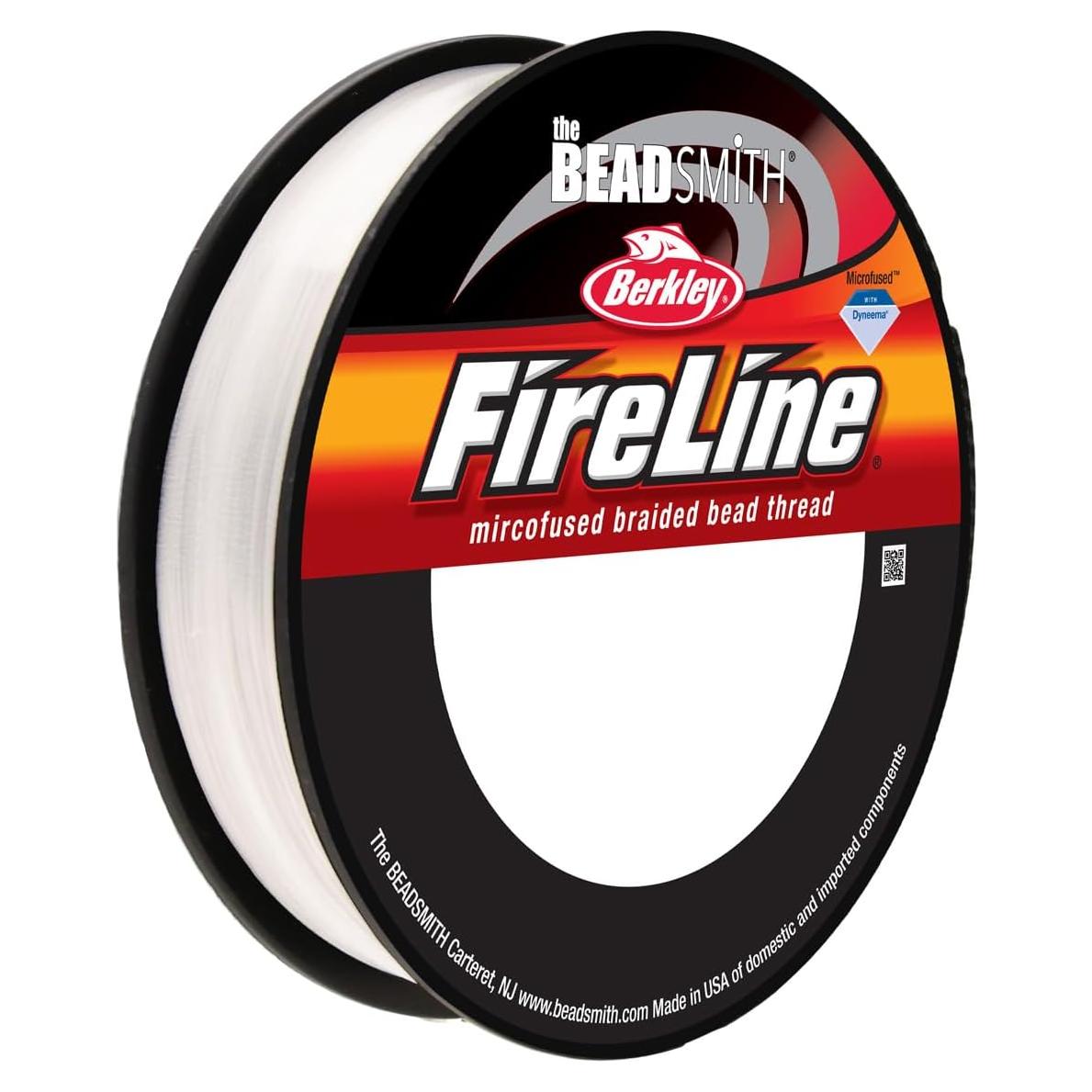 Hilo trenzado Fireline The Beadsmith 6lb 125 yardas cristal