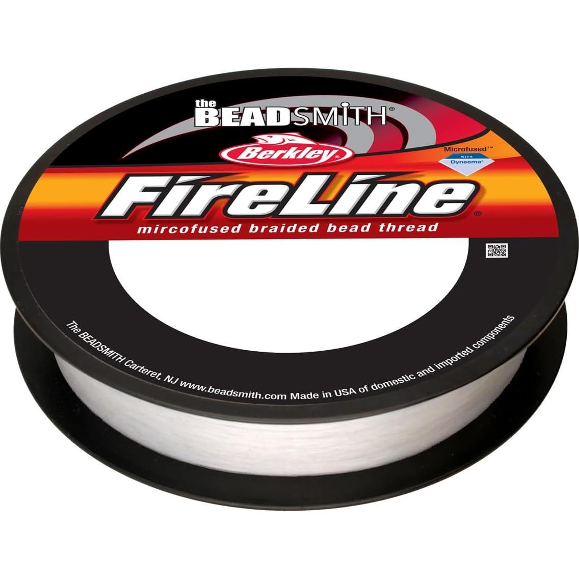 Hilo trenzado Fireline The Beadsmith 6lb 125 yardas cristal