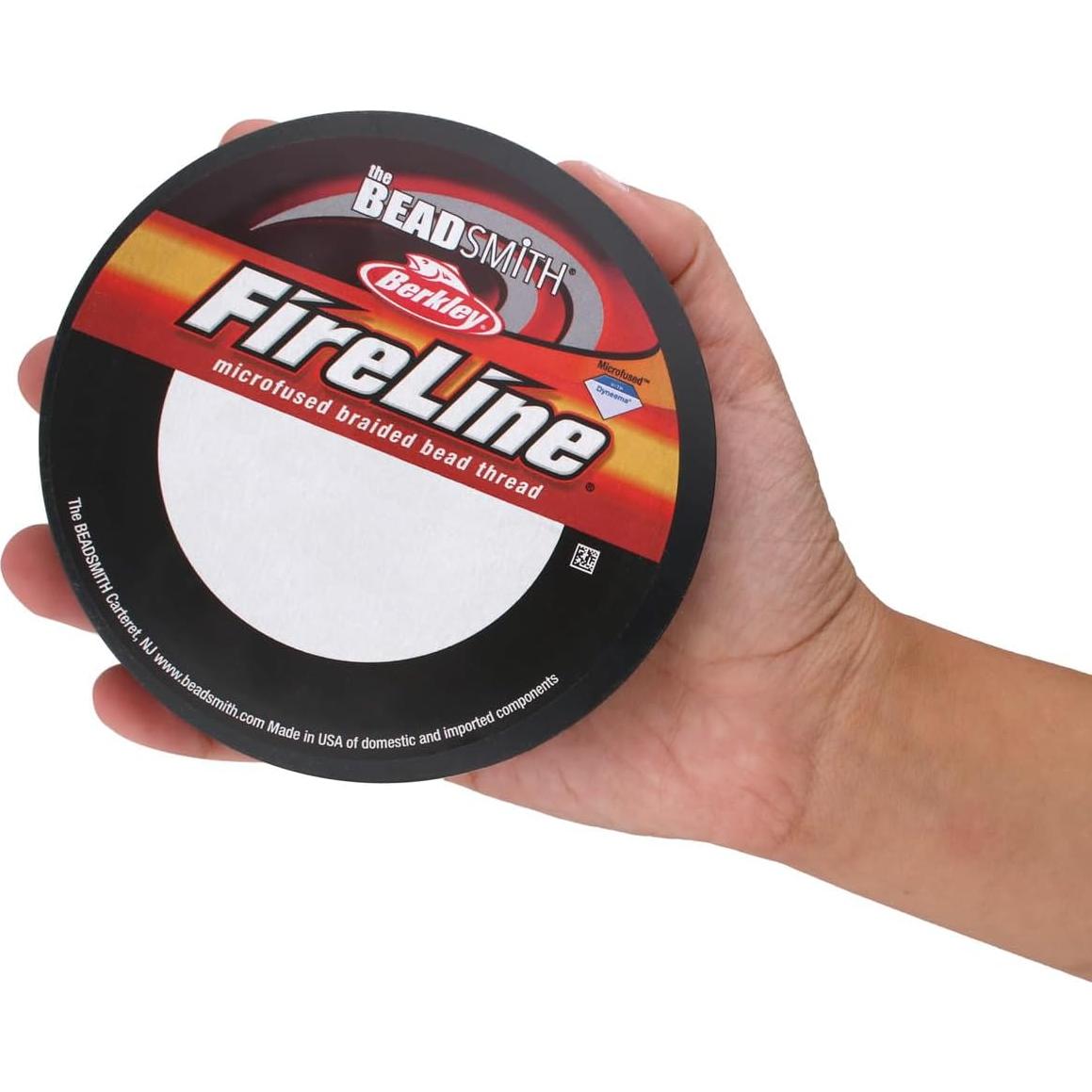 Hilo trenzado Fireline The Beadsmith 6lb 125 yardas cristal