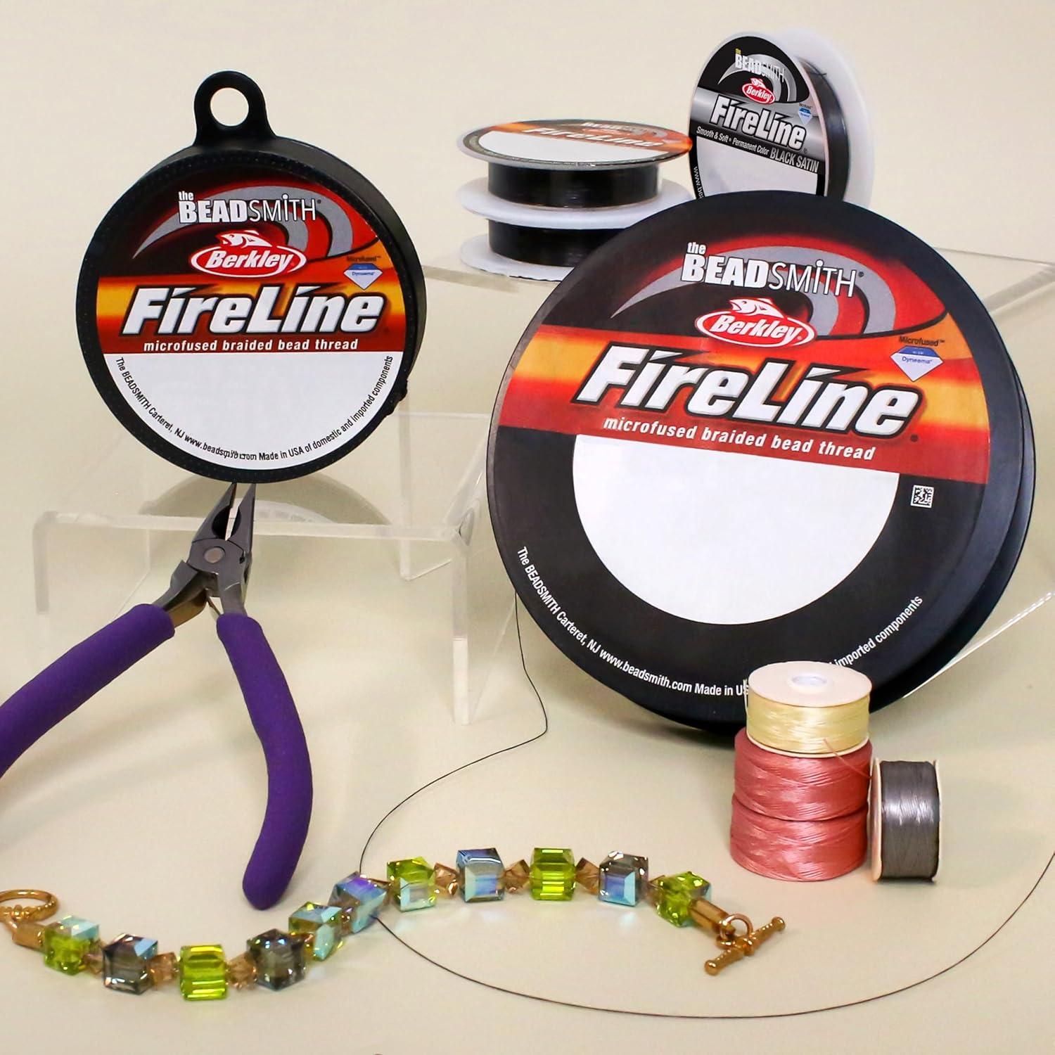 Hilo trenzado Fireline The Beadsmith 6lb 125 yardas cristal