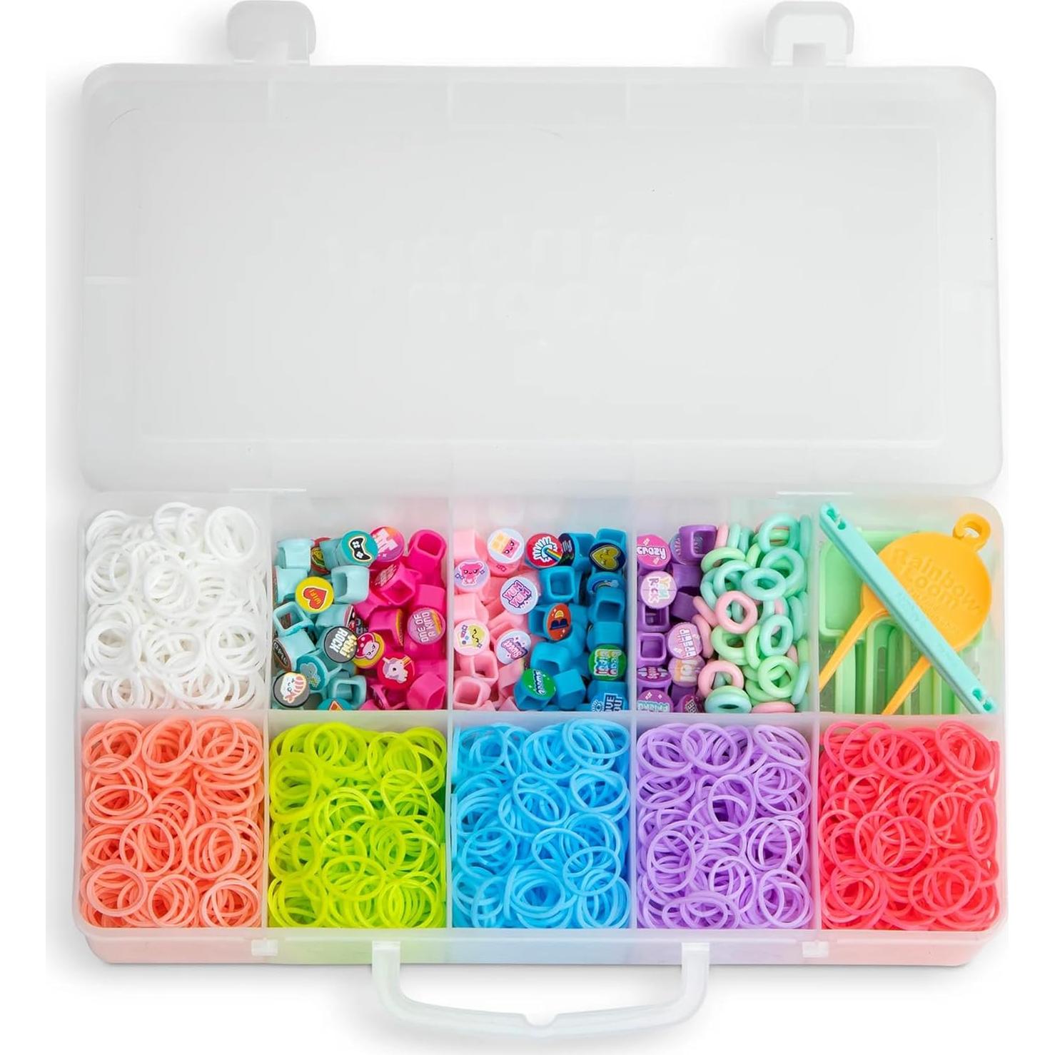 Kit de Pulsera de Banda de Goma Rainbow Loom Beadmoji Mini