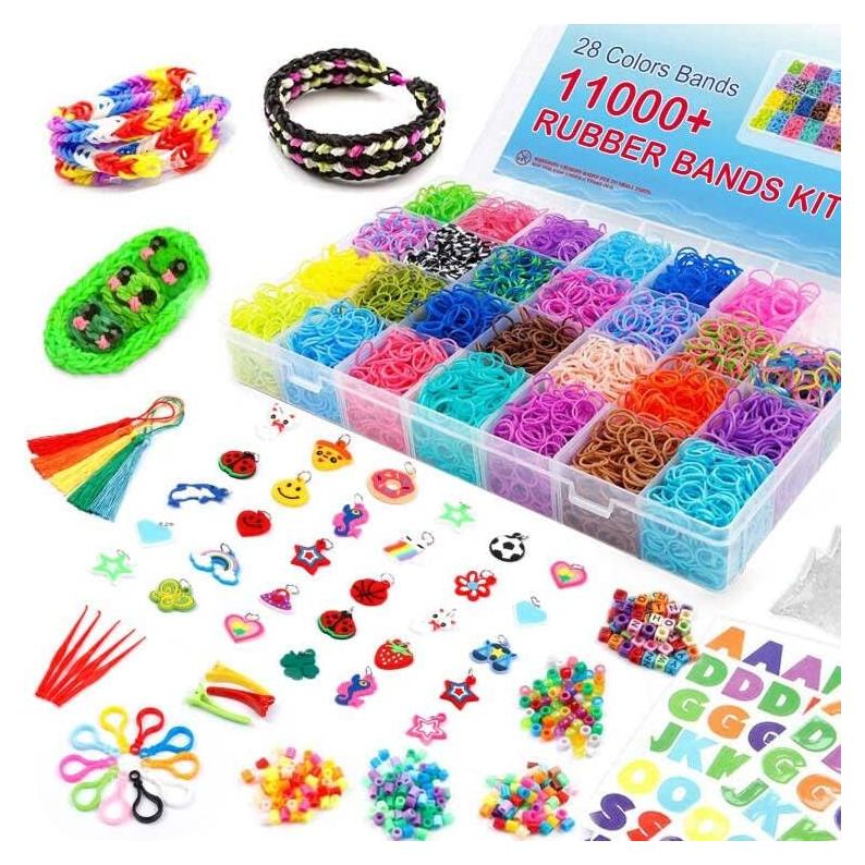 Kit de Recarga de Bandas de Goma Inscraft 11,000 Piezas DIY