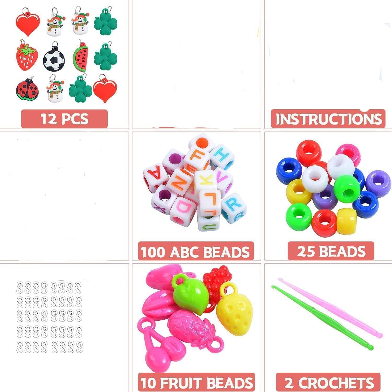 Kit de Pulsera de Goma JIYAKO 2000 Piezas Multicolor