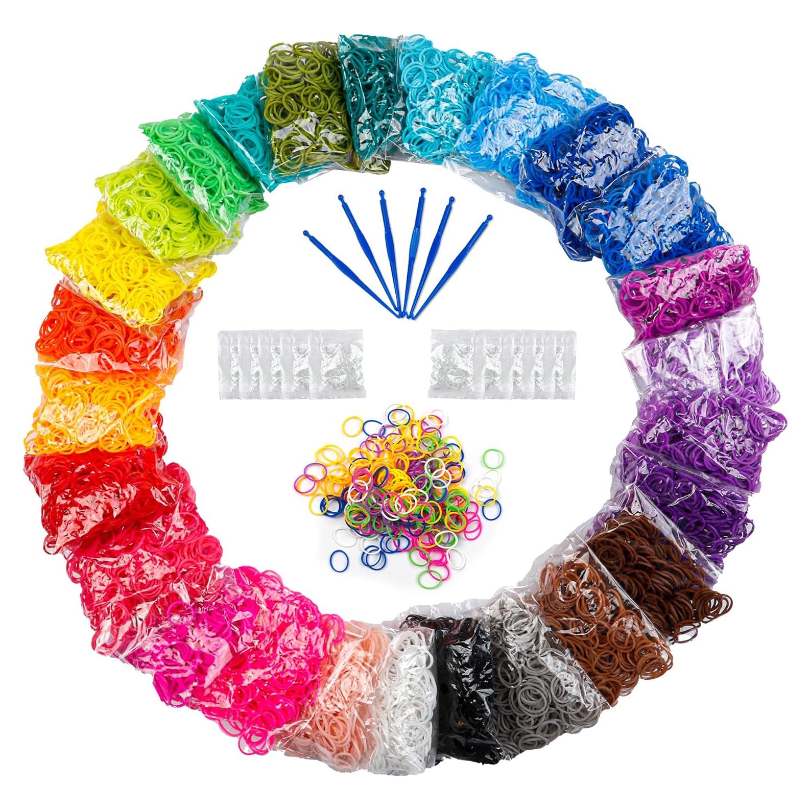 Kit de Pulseras de Goma Booriss 12730pcs 26 Colores DIY