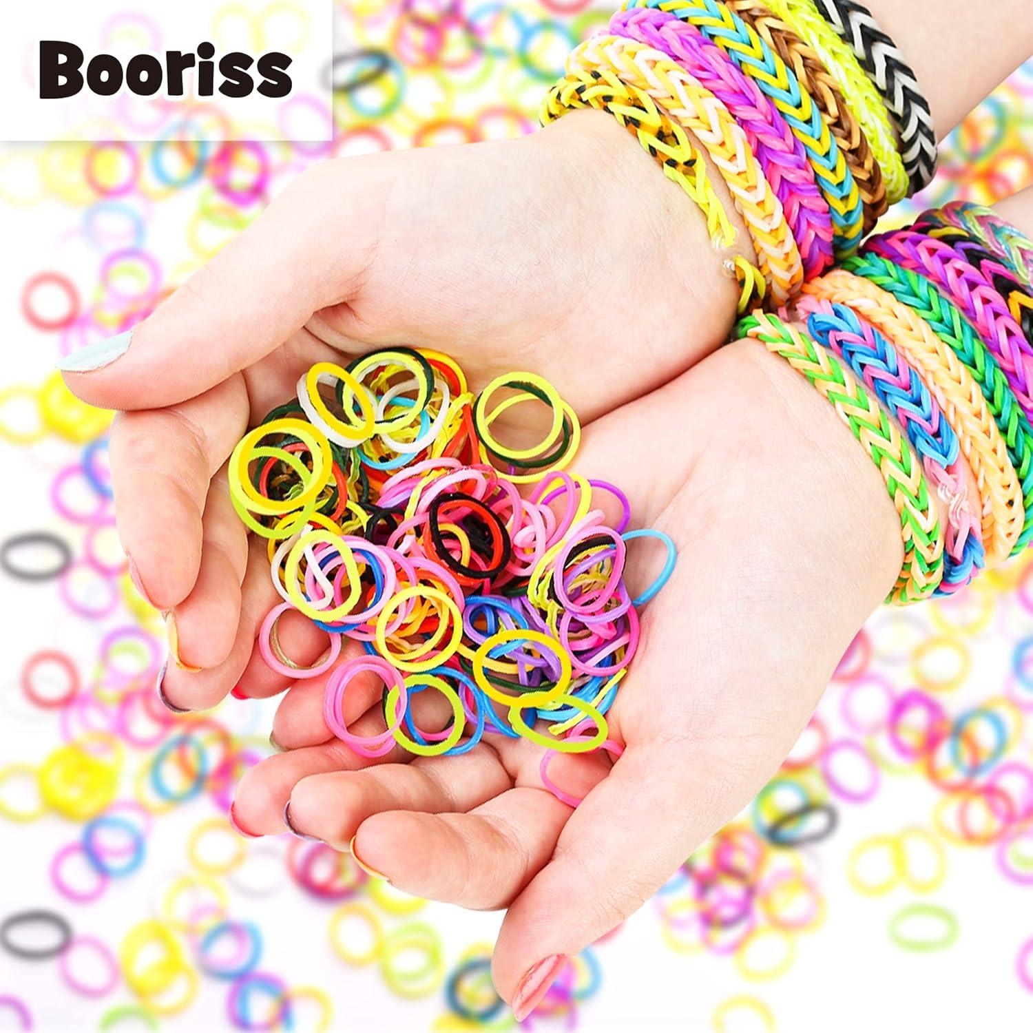 Kit de Pulseras de Goma Booriss 12730pcs 26 Colores DIY