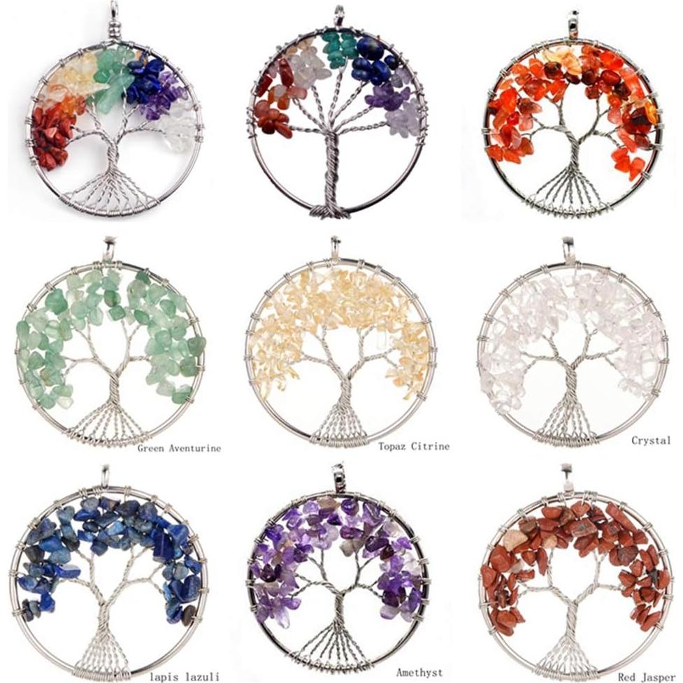 Cuentas de piedra chip natural Cmidy 5-8mm 400 piezas multicolor