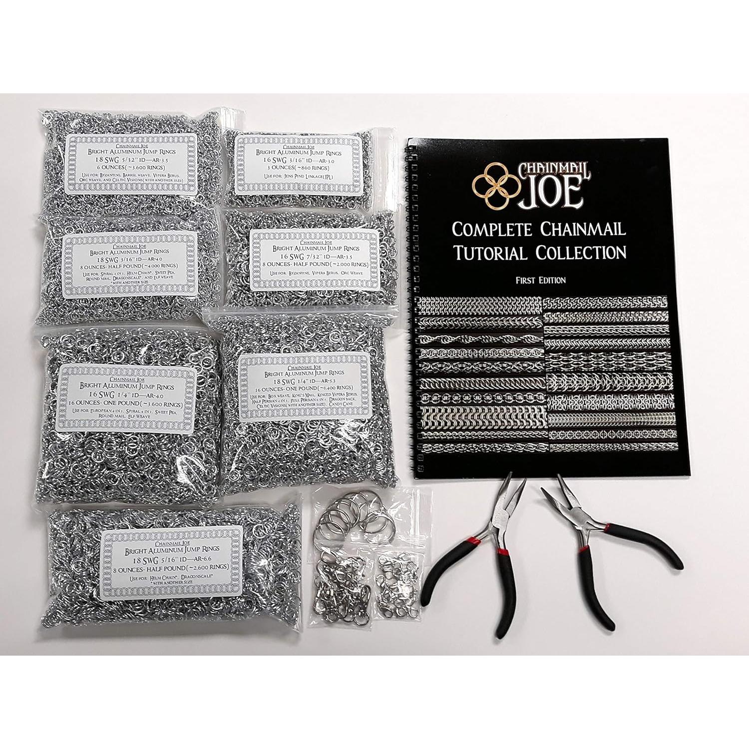 Kit Cota de Malla Chainmail Joe - 23,000 Anillos y Tutoriales