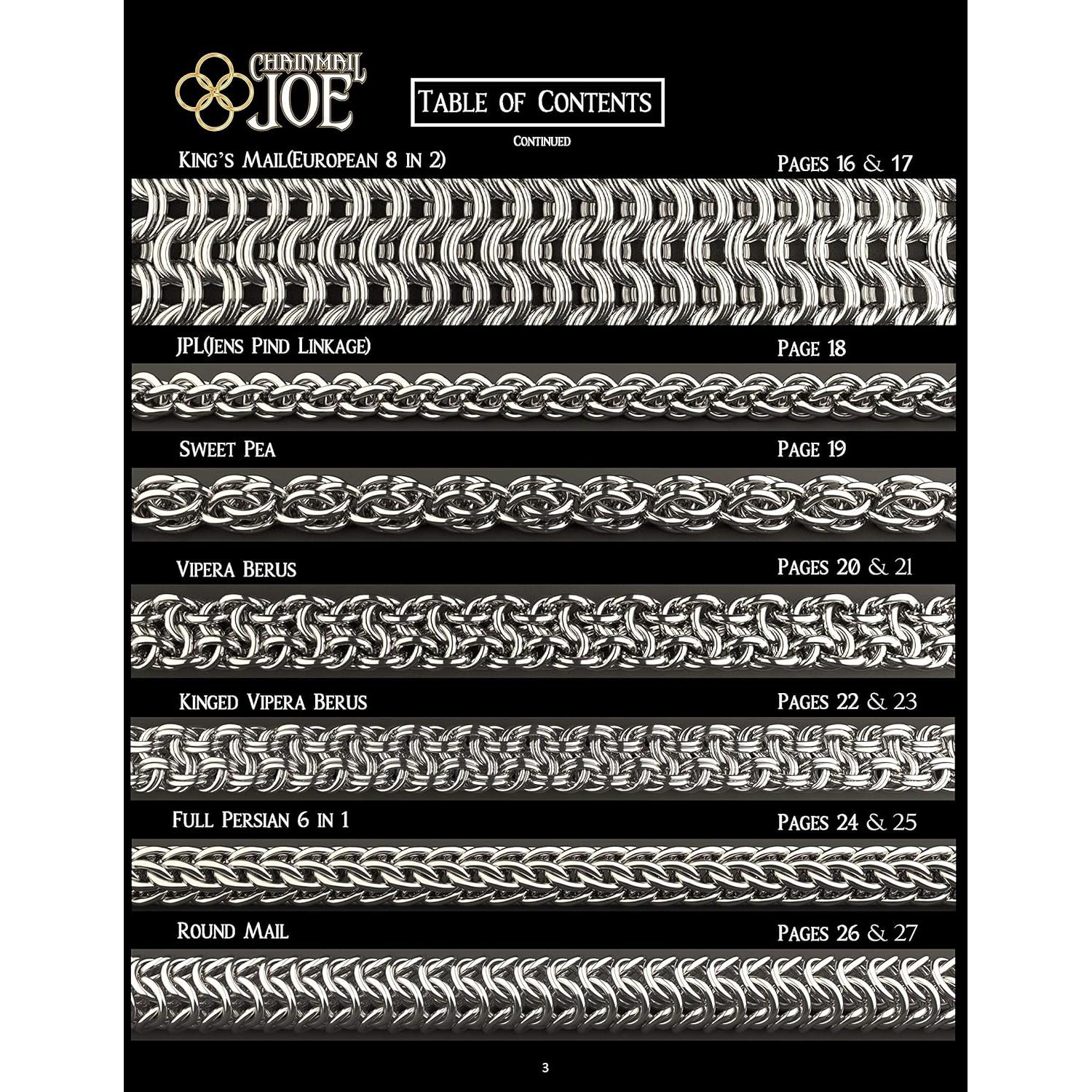 Kit Cota de Malla Chainmail Joe - 23,000 Anillos y Tutoriales