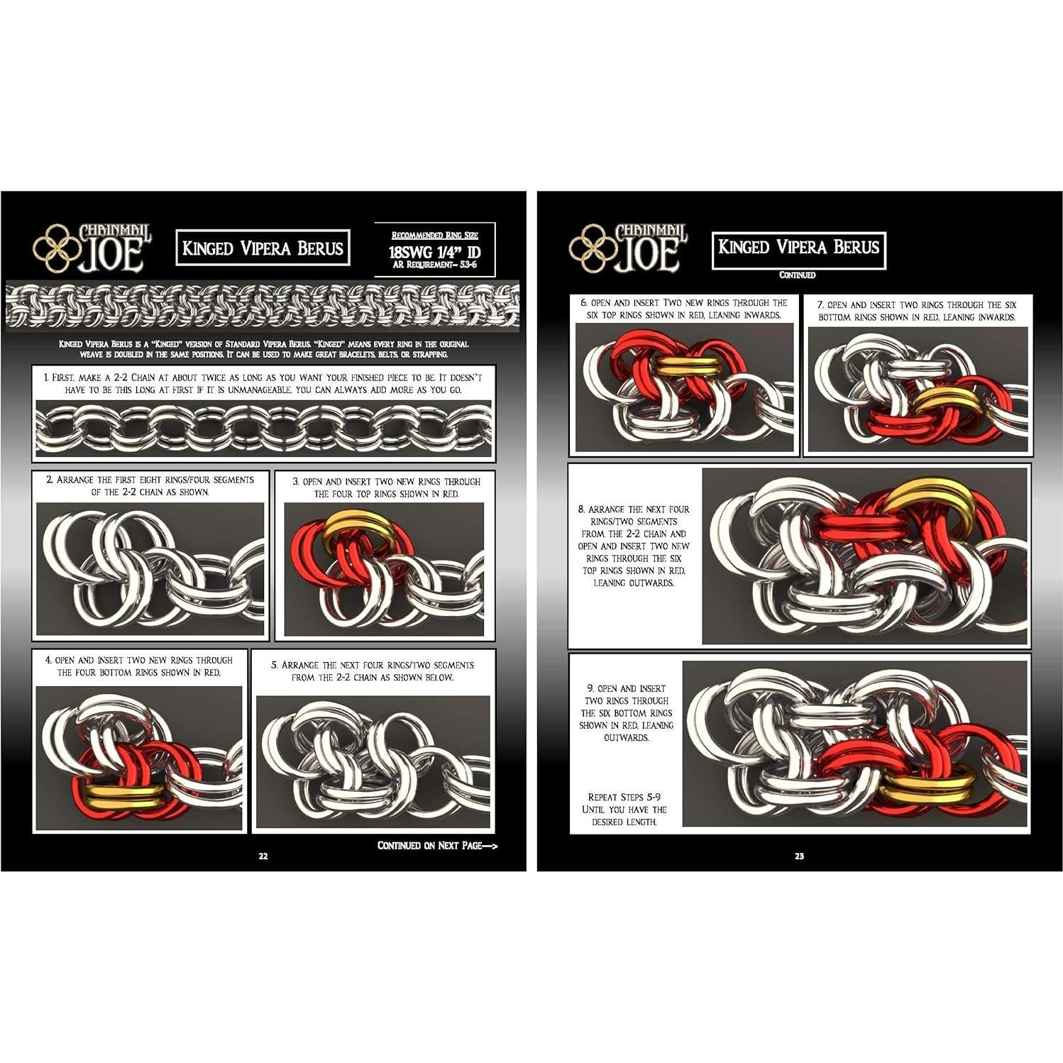 Kit Cota de Malla Chainmail Joe - 23,000 Anillos y Tutoriales