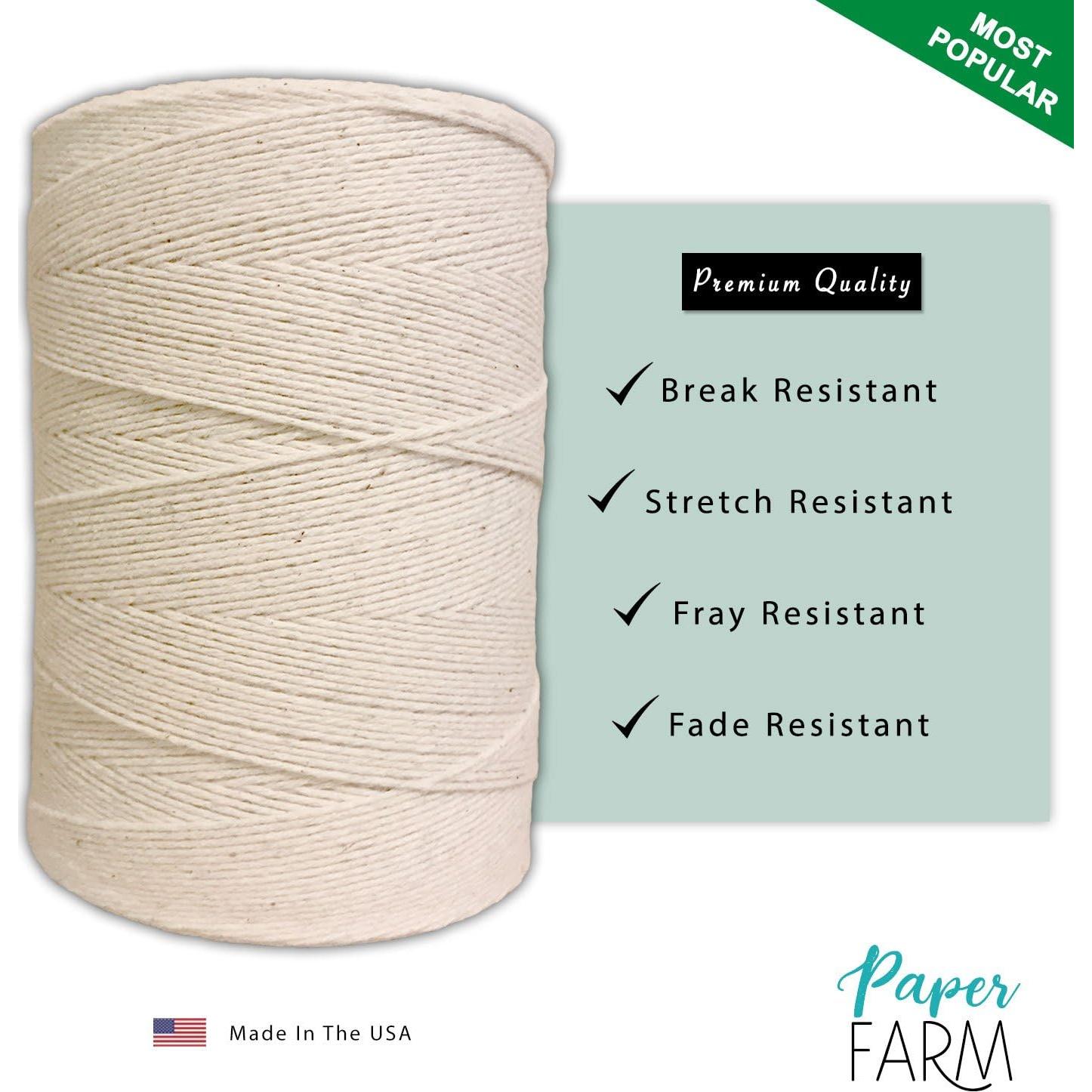 Hilo de Urdimbre 8/4 Paper Farm Natural 800 Yardas