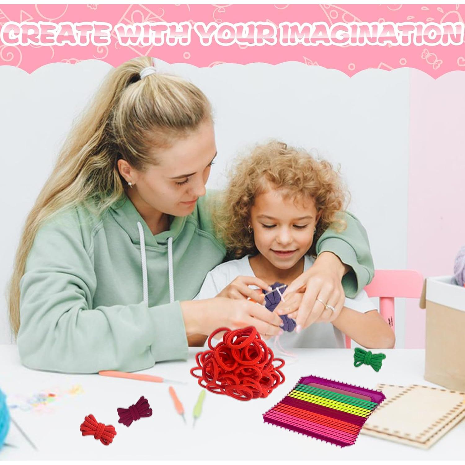 Kit de Telar Manualidades Foxtell 1200 Bucles 15x15 cm