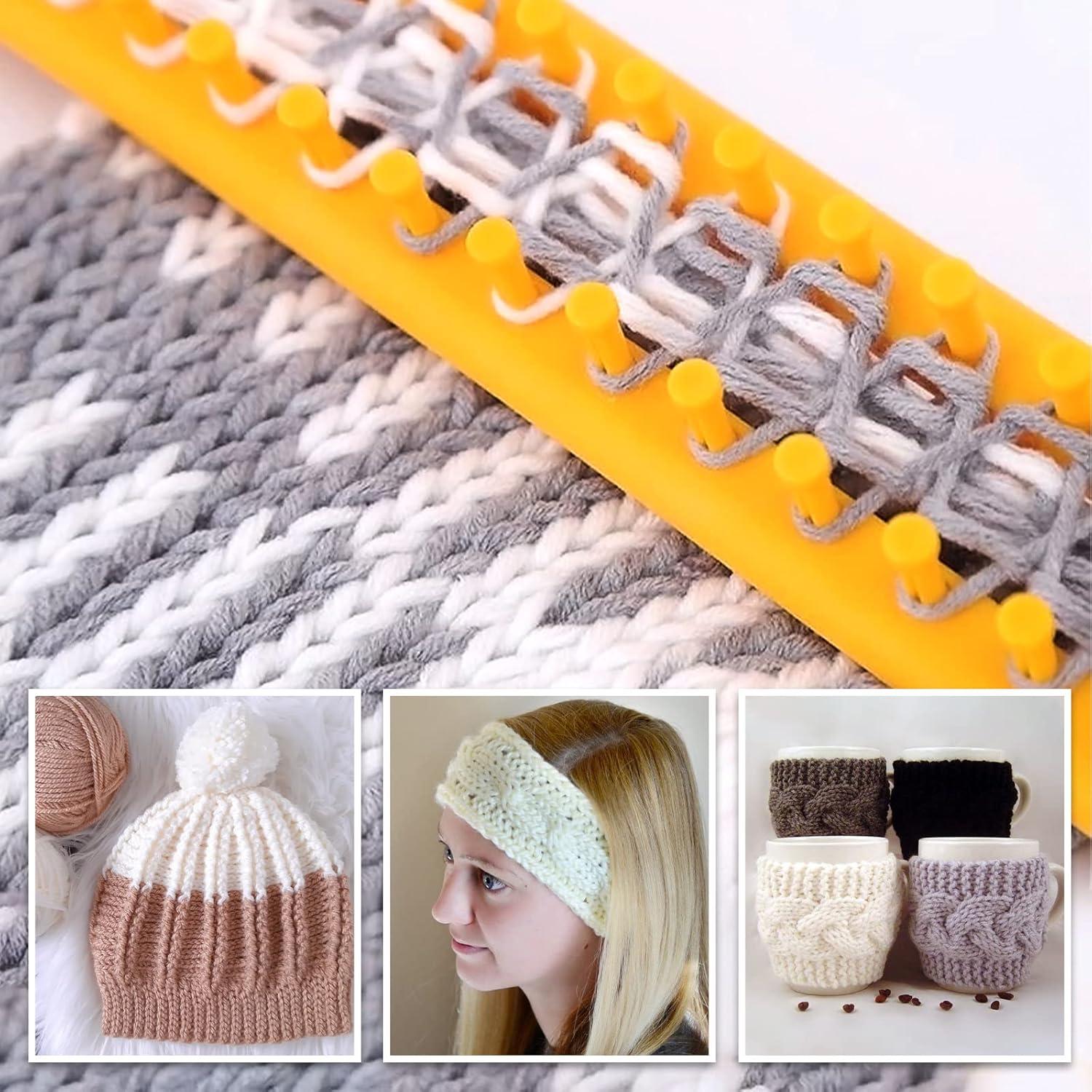 Juego de Telar de Tejer Redondo VGOODALL 18 Piezas para Bricolaje