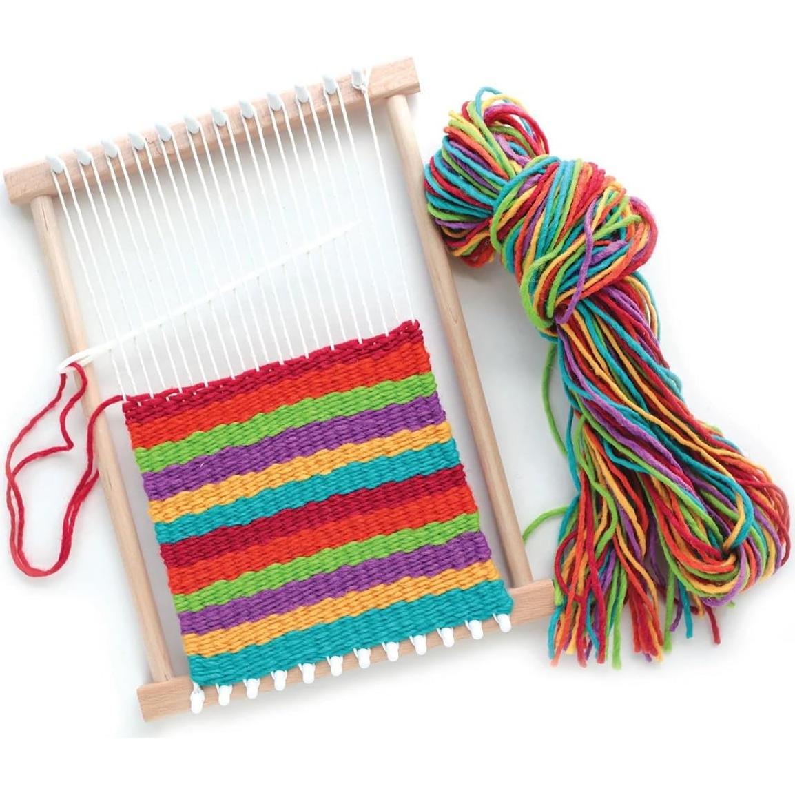 Telar de Tejido de Madera Harrisville 7" x 10" para Niños
