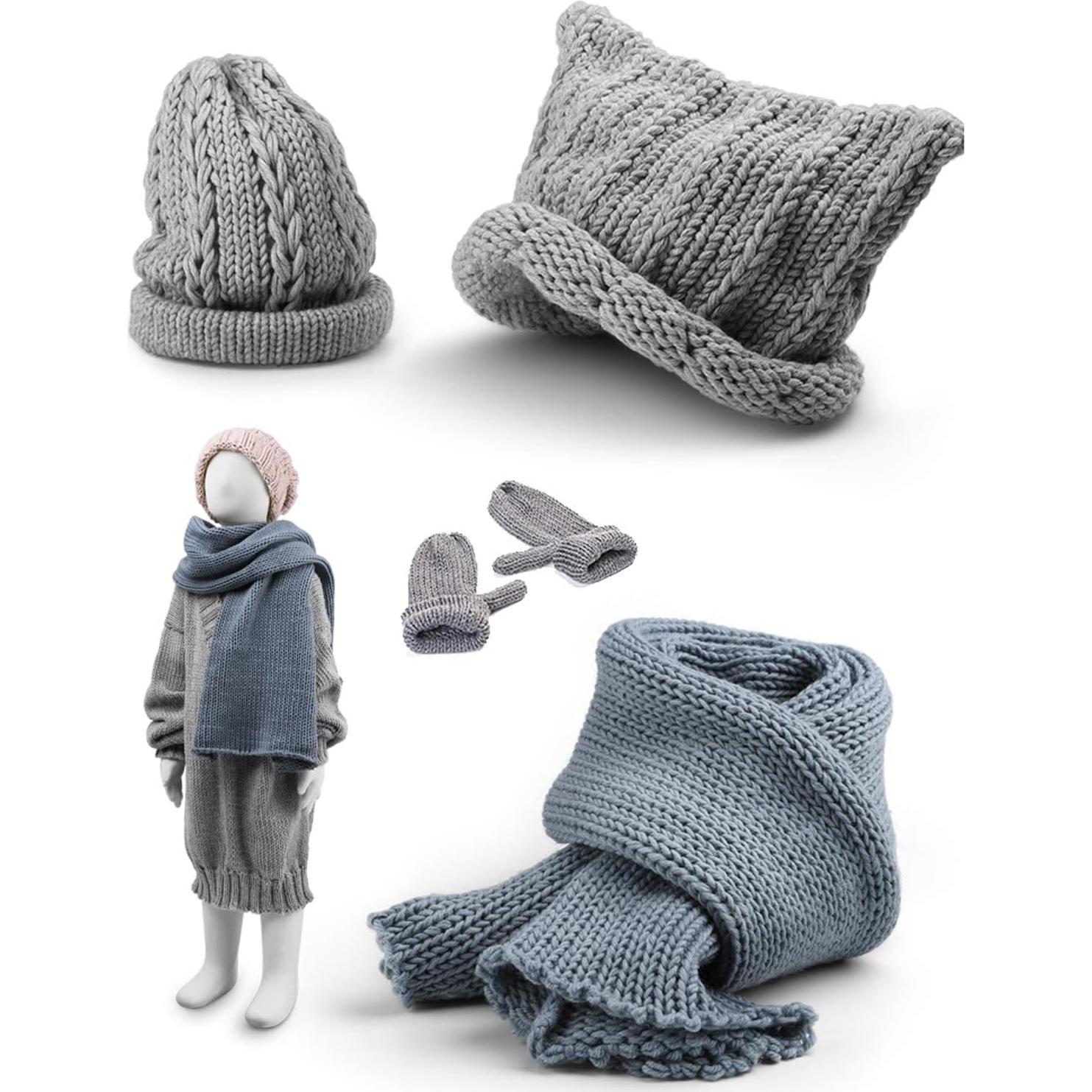 Kit de Telar de Tejer READAEER con Aguja y Pompones 10 Piezas