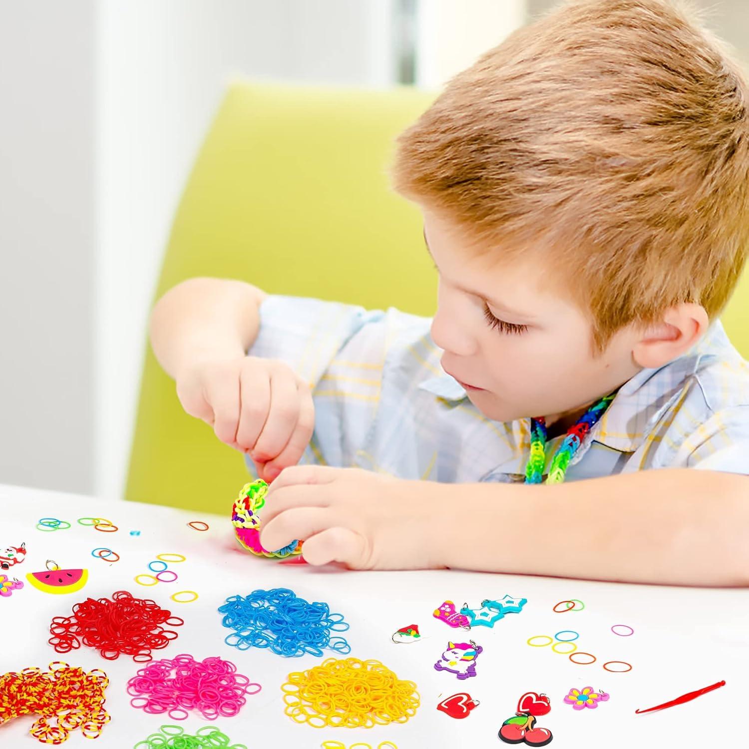 Kit de Recarga de Bandas de Goma Booriss 34 Colores 600 Clips