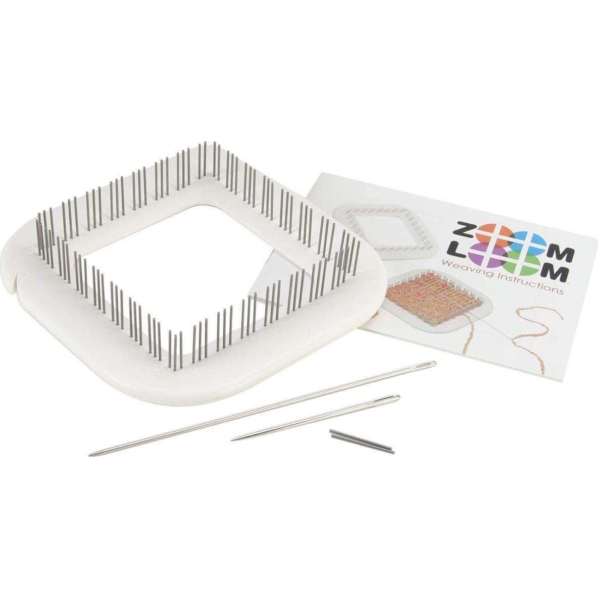 Telar de Pasadores Zoom Schacht 10.16cm con Agujas y Patrones