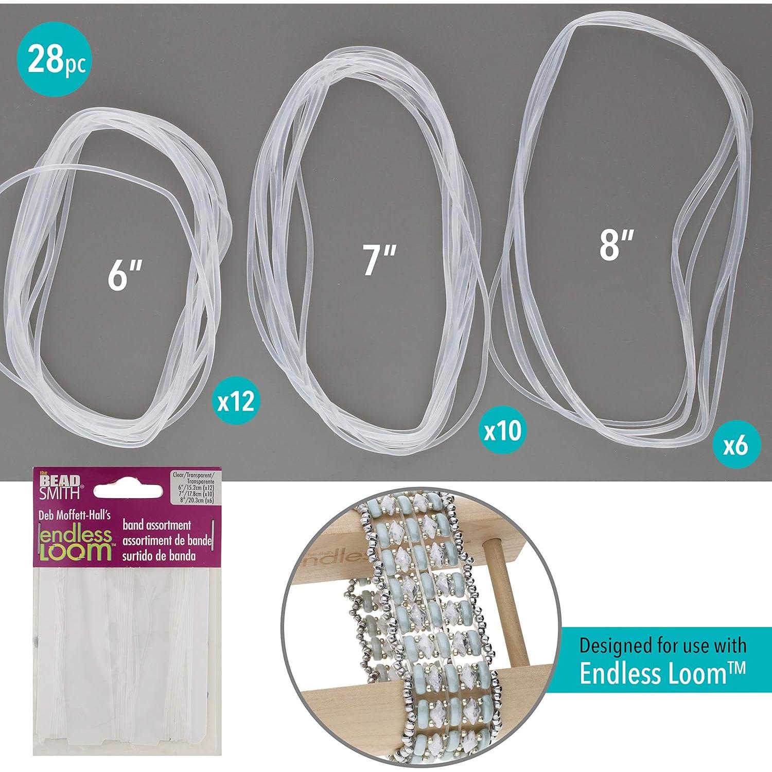 Bandas Infinito Deb Moffett-Hall 28 Piezas Color Claro