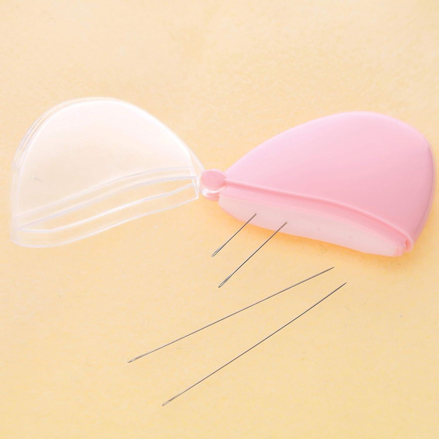 Agujas de Abalorios The Beadsmith - Estuche Pebble 4 Pzas