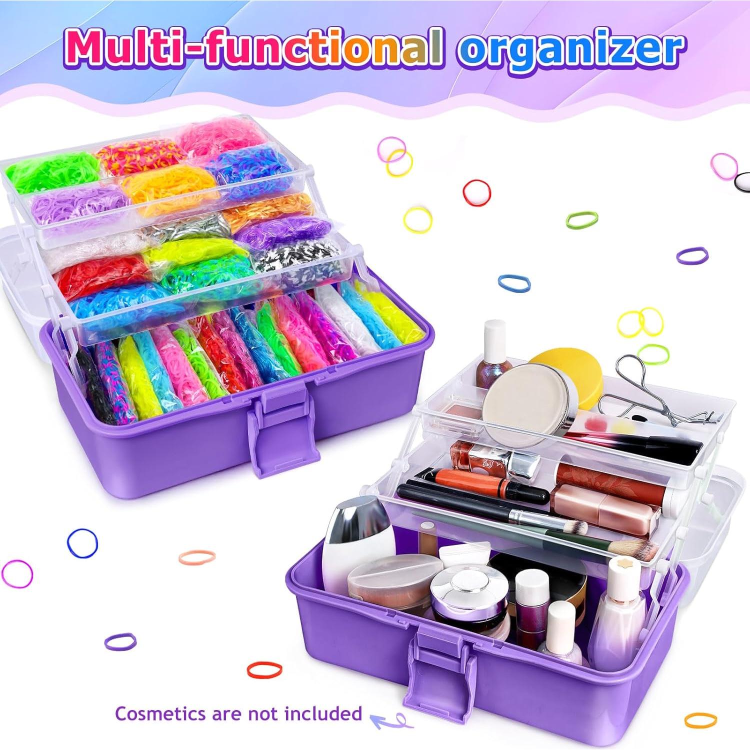 Kit de Pulseras de Goma ROSHUKG 45 Colores con Estuche