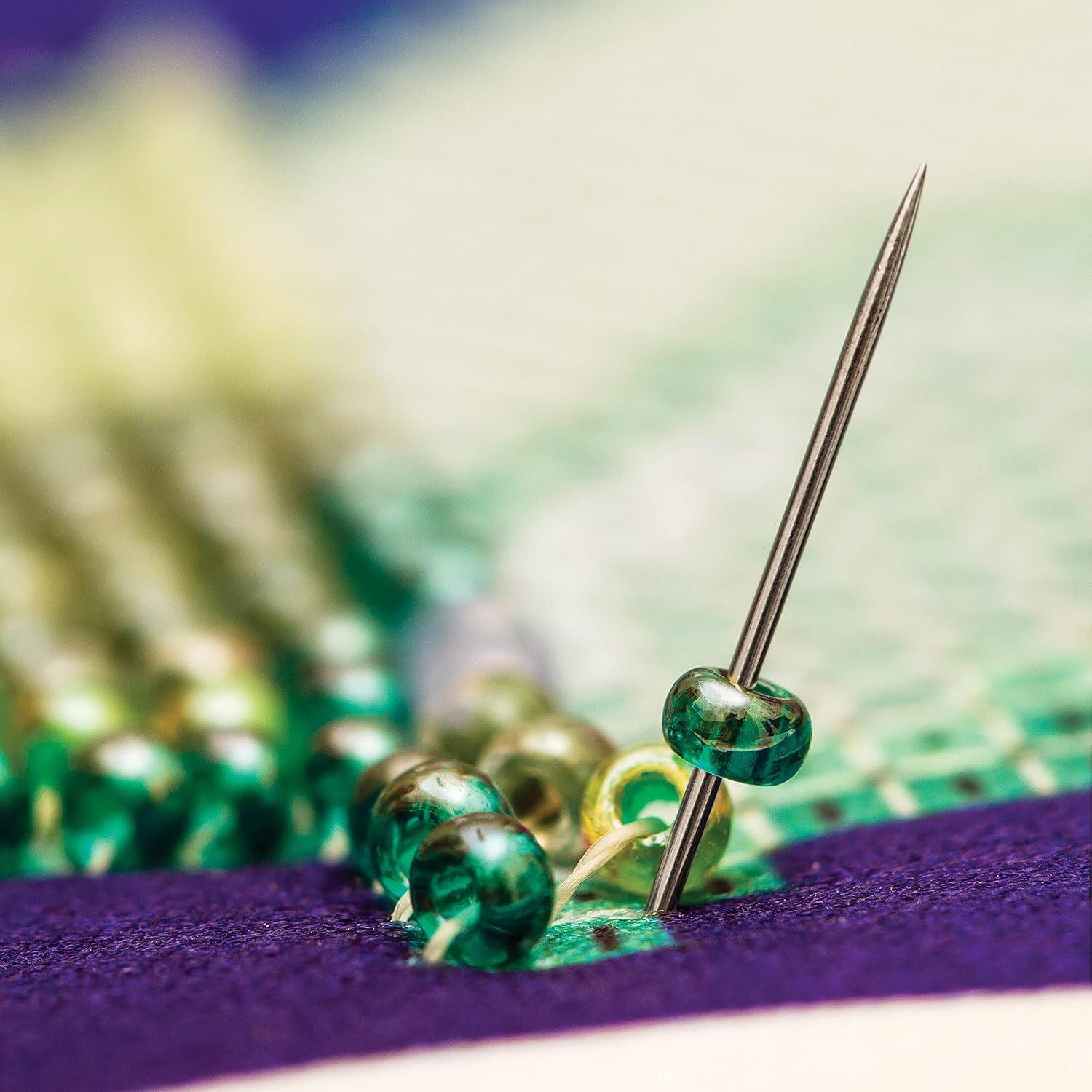 Agujas para Beading John James - Paquete de 10 Tamaños Variados