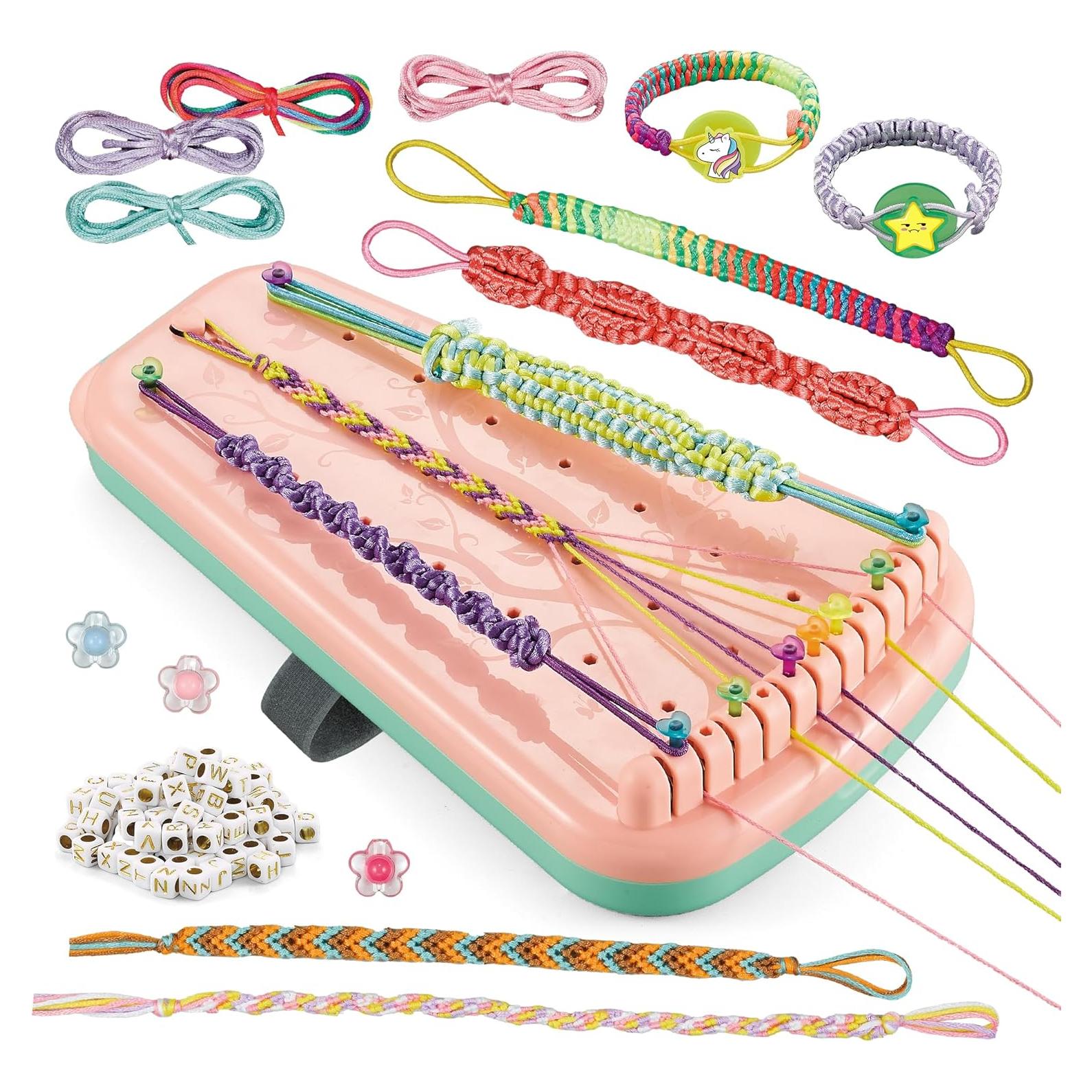 Kit de Pulseras de Amistad Yolscue para Niñas - Manualidades