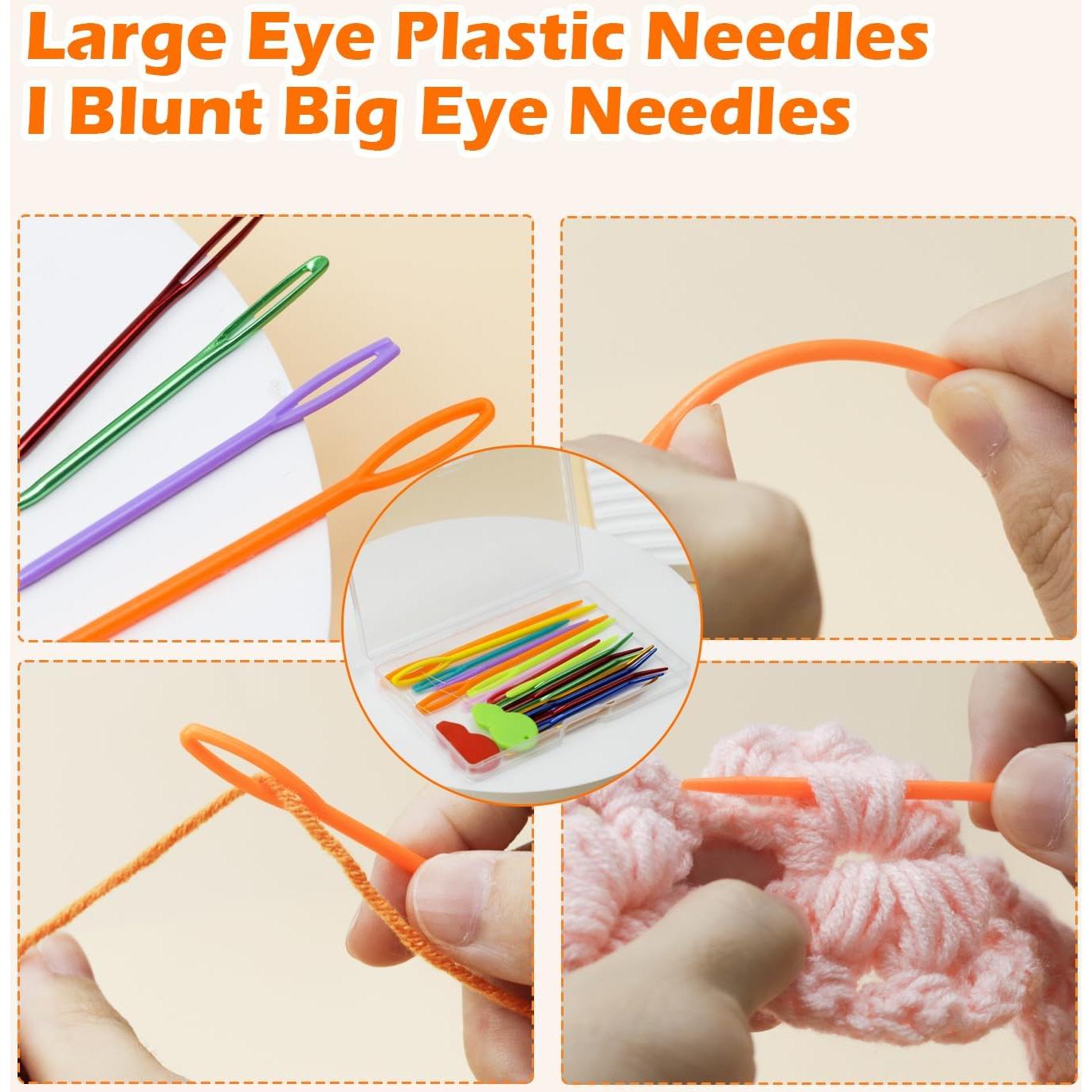 Juego de Agujas de Hilo FIVEZERO 19 Pcs - Tapicería y Crochet