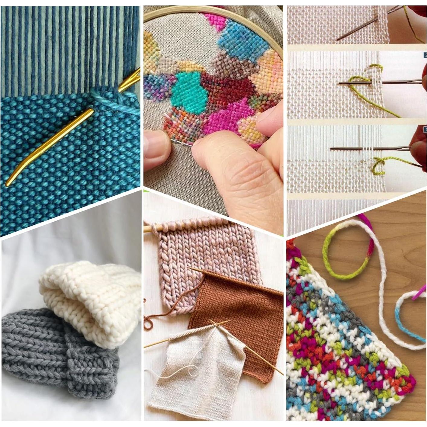 Juego de Agujas de Hilo FIVEZERO 19 Pcs - Tapicería y Crochet