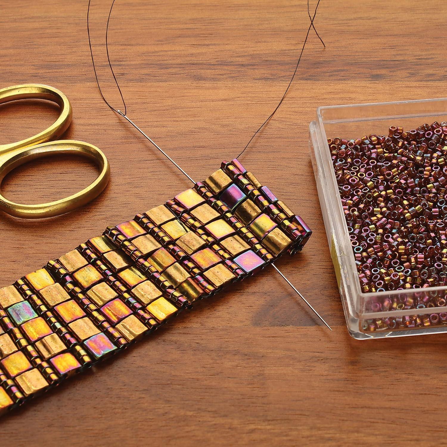 Agujas de Enhebrar Extra Largas The Beadsmith #12 - Paquete de 4