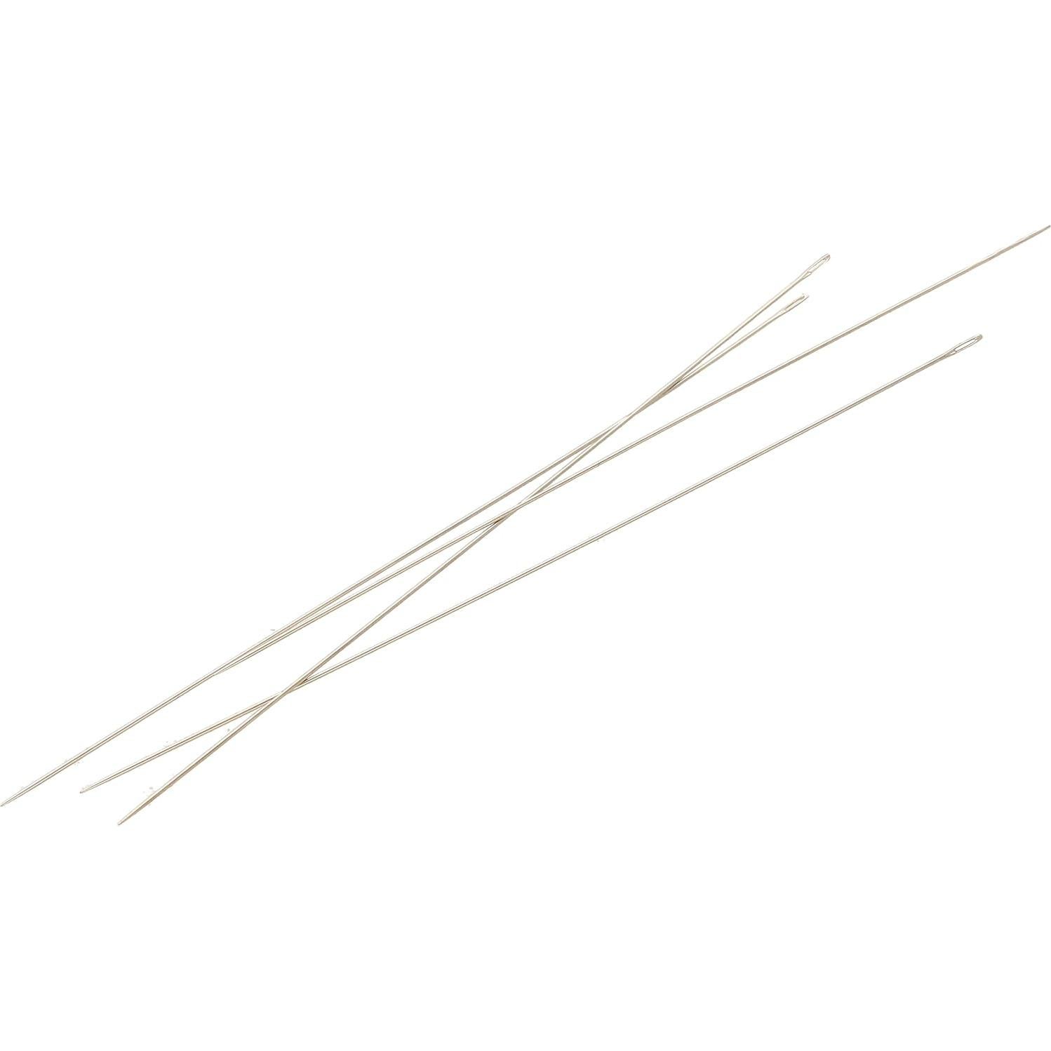 Agujas de Enhebrar Extra Largas The Beadsmith #12 - Paquete de 4