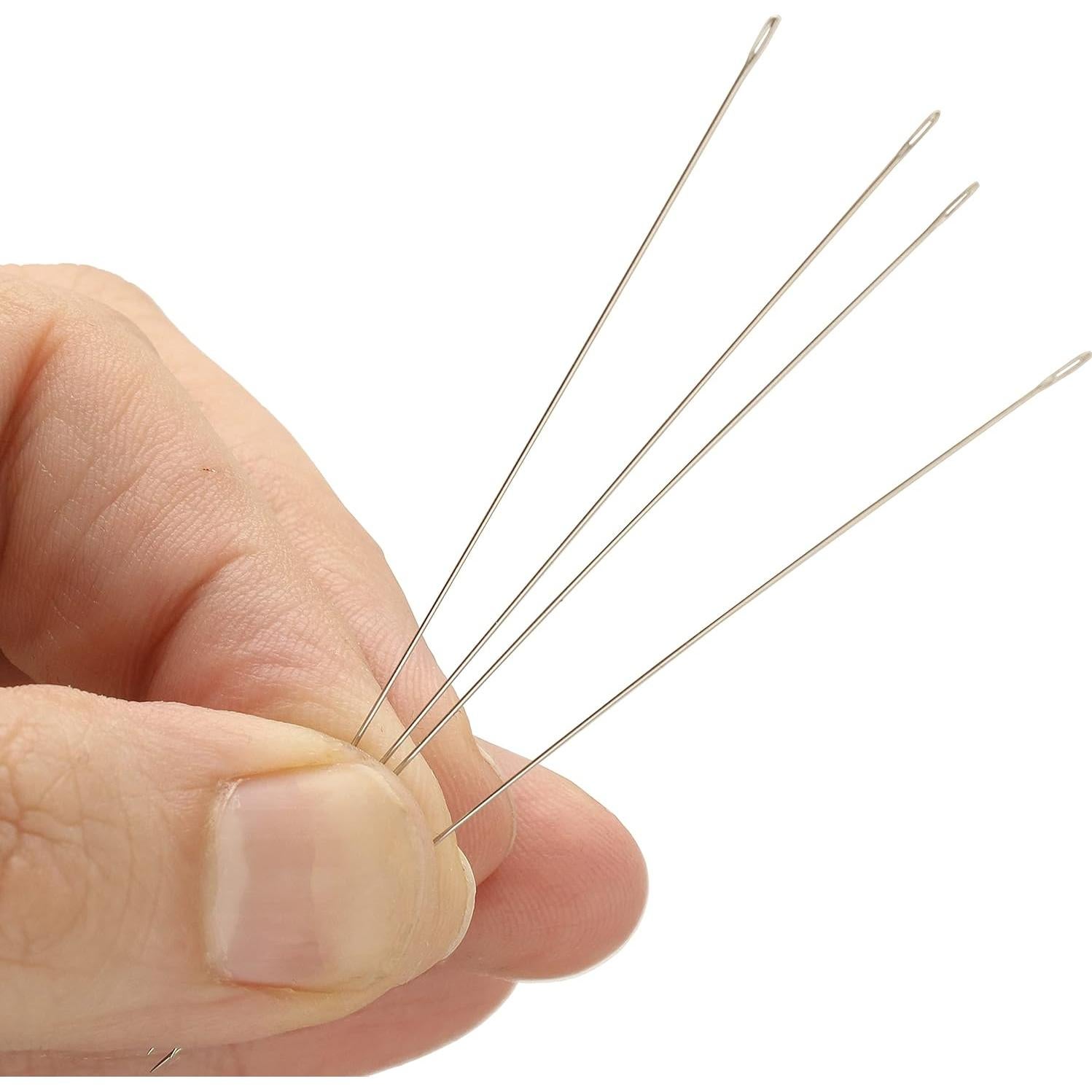 Agujas de Enhebrar Extra Largas The Beadsmith #12 - Paquete de 4