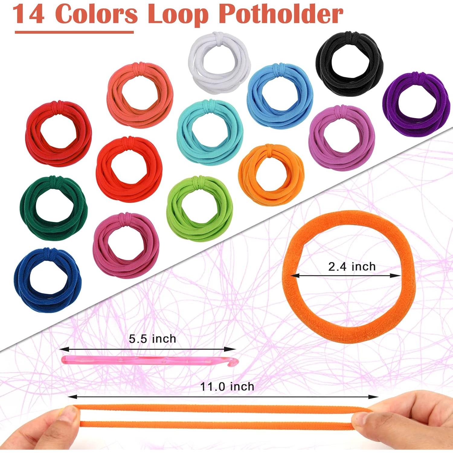 Kit de Manualidades Windspeed 336 Piezas Potholder Colorido