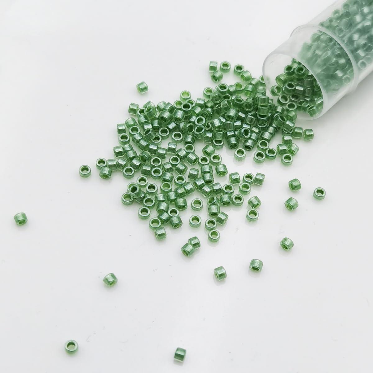 Cuentas de Vidrio Cilíndricas INSPIRELLE 80g 12/0 (2mm) 16 Colores