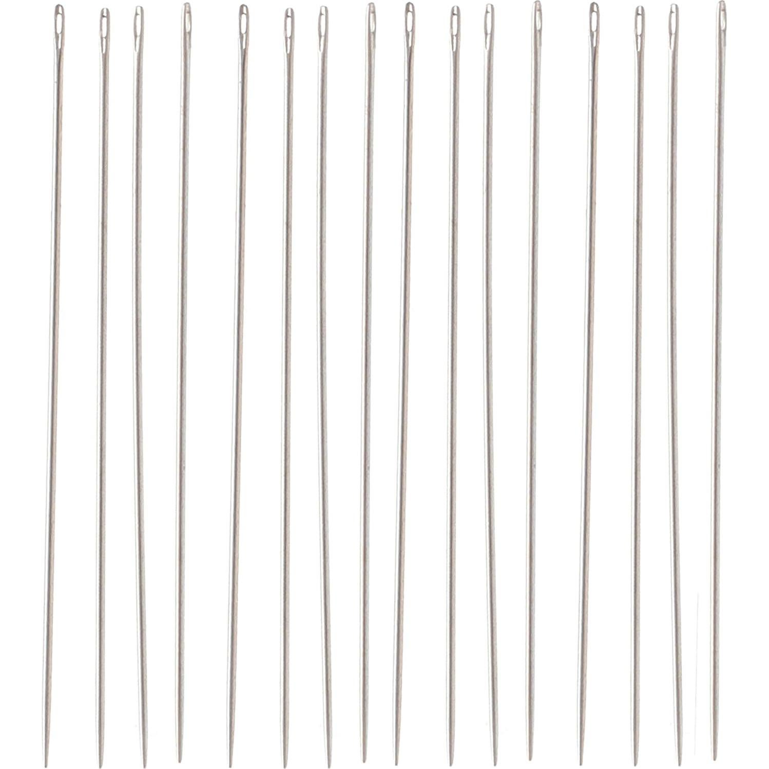 Agujas de Alambre Flex The Beadsmith 40 mm Paquete de 16