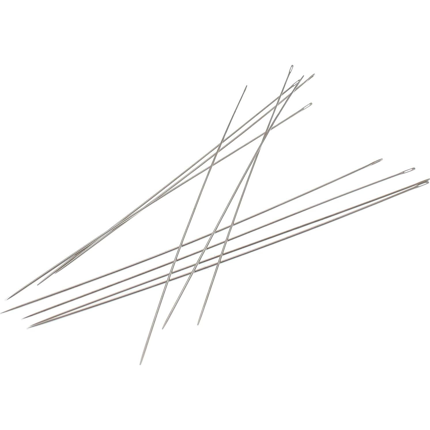 Agujas de Enhebrado John James 76mm, 10 Piezas, Acero