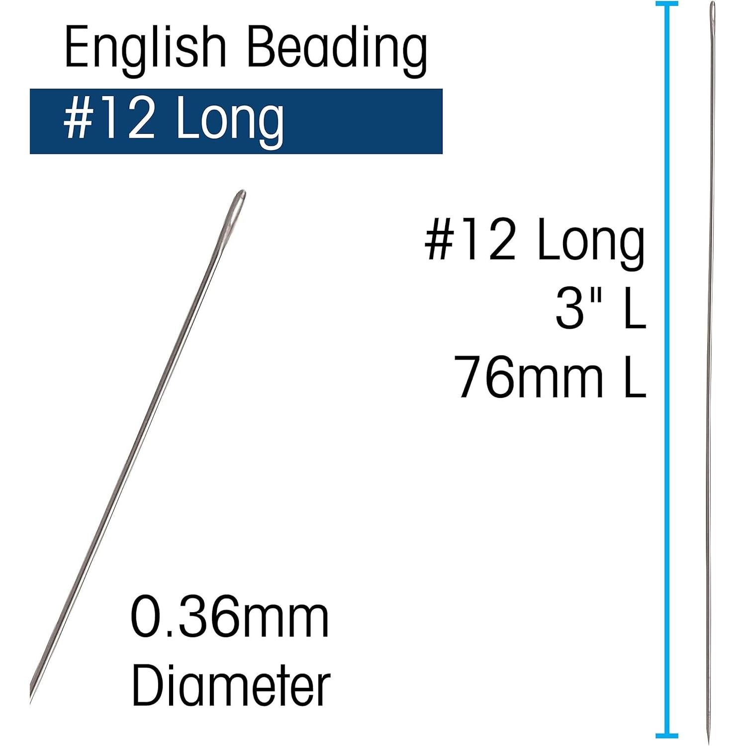 Agujas de Enhebrado John James 76mm, 10 Piezas, Acero