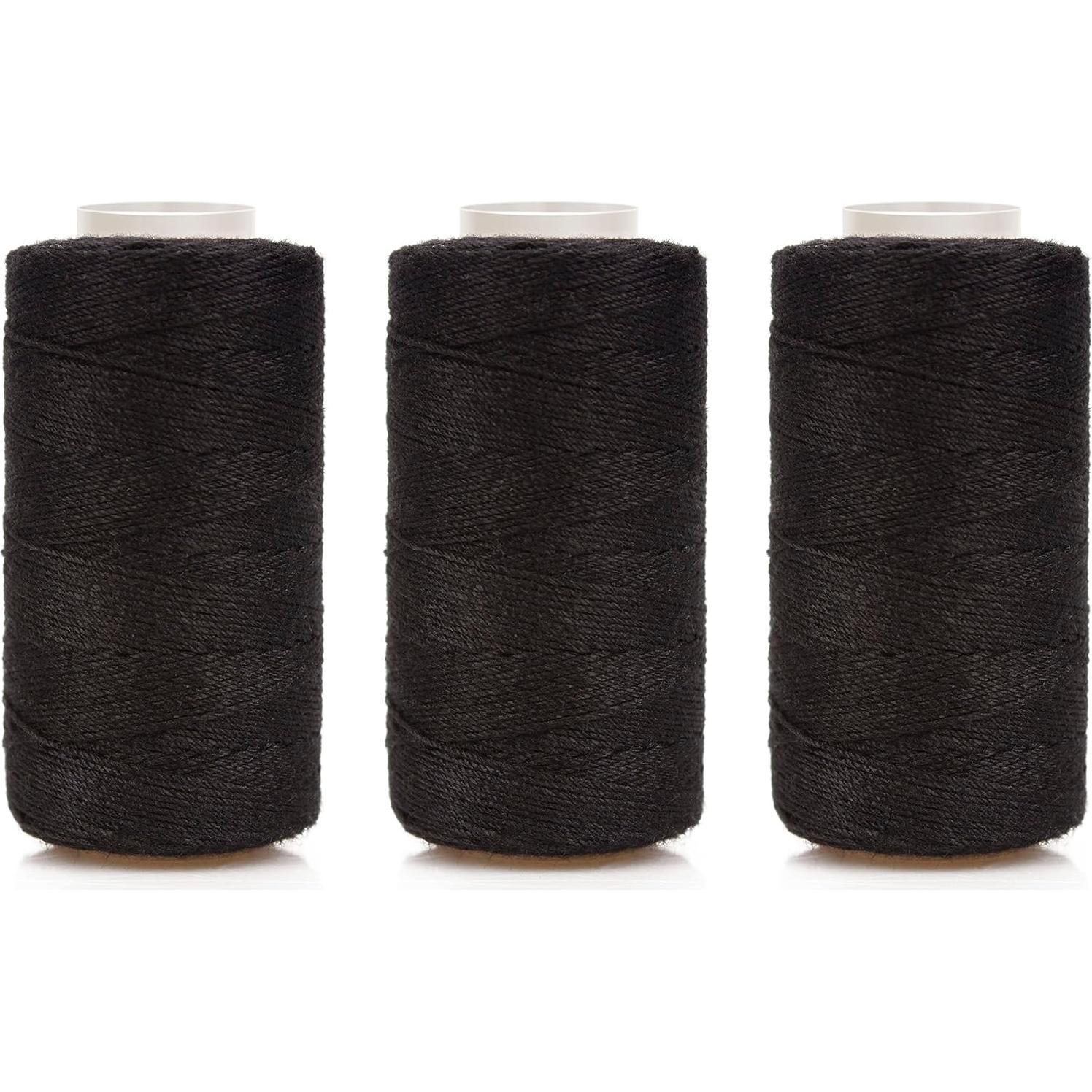 Combo Agujas de Tejer Ryalan 3 Hilos Negros + 10 Agujas