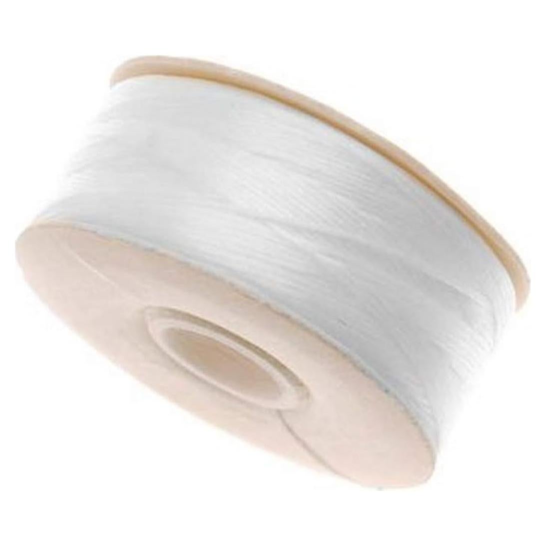 Hilo de Bead NYMO 64 Yardas D Blanco para Cuentas Delica